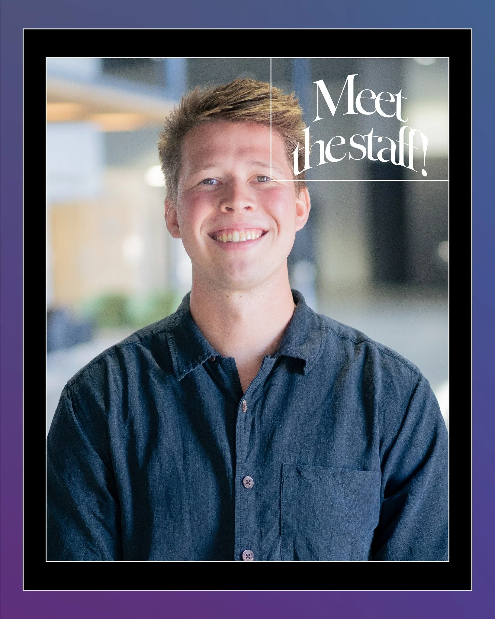 Get to know Ders! If you wanna strike a chord with Anders, just mention Artifacts in downtown Iowa City. It's his favorite place. Sometimes he goes just to hang out there. You should ask him about it at salt this Thursday!