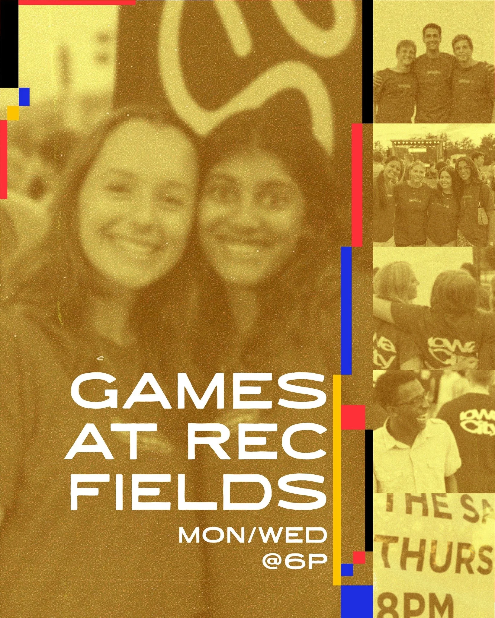 Guys!! We know you're bored on campus. Come hang out at the rec fields tonight + on Wednesday at 6p! We'll have balls, nets, and I hear friendship bracelets??? Can't wait. See you there! #thepartyisattherecfields
