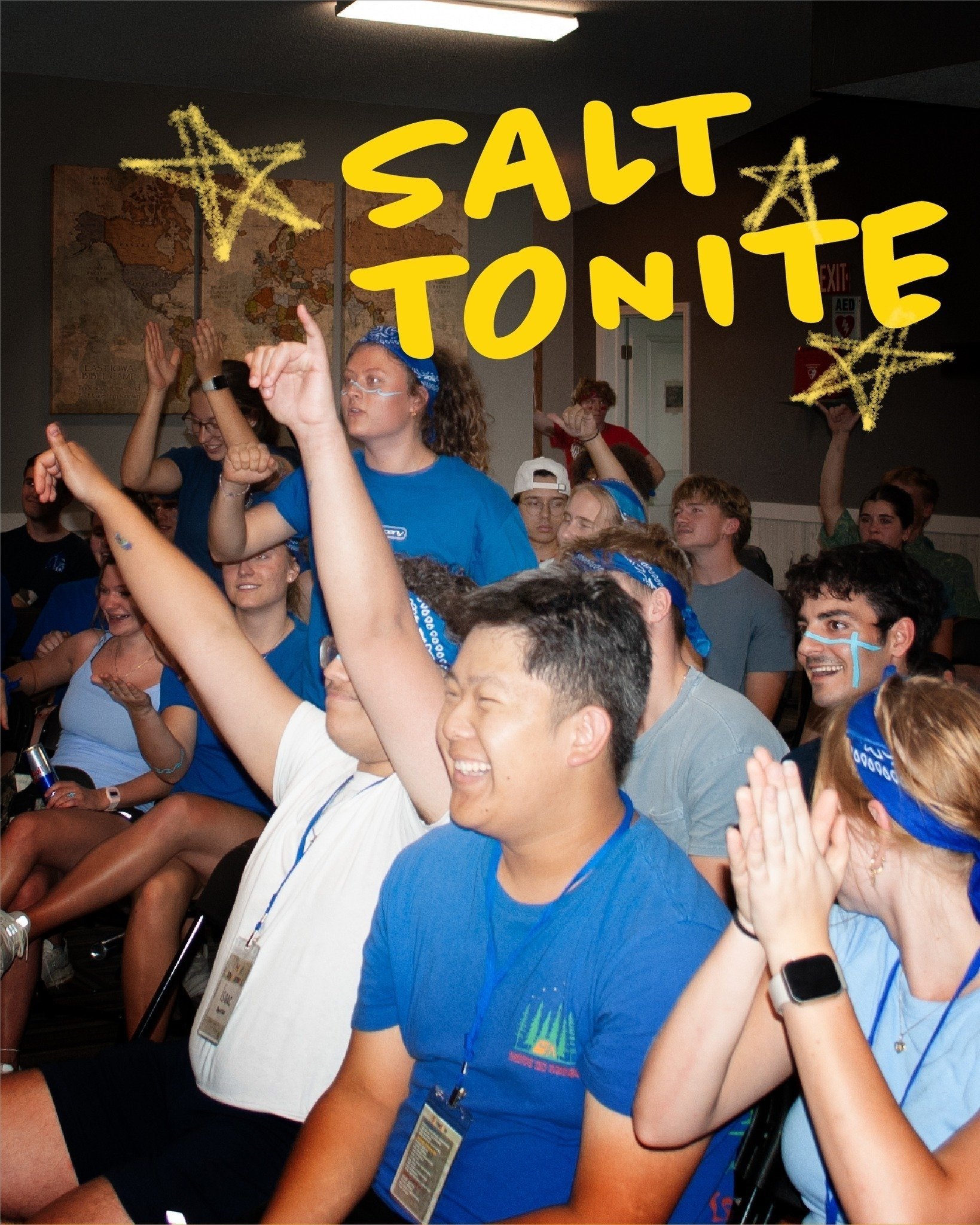 POV: how we're feeling that TOMORROWWWW is fall retreat!!!!!!!!!!!!! #deepriveriowa #tribe #yayfallretreat

We hear it'll be cold? Idk, probably bring a sweatshirt. In the meantime, see you at Salt tonite at 8p!