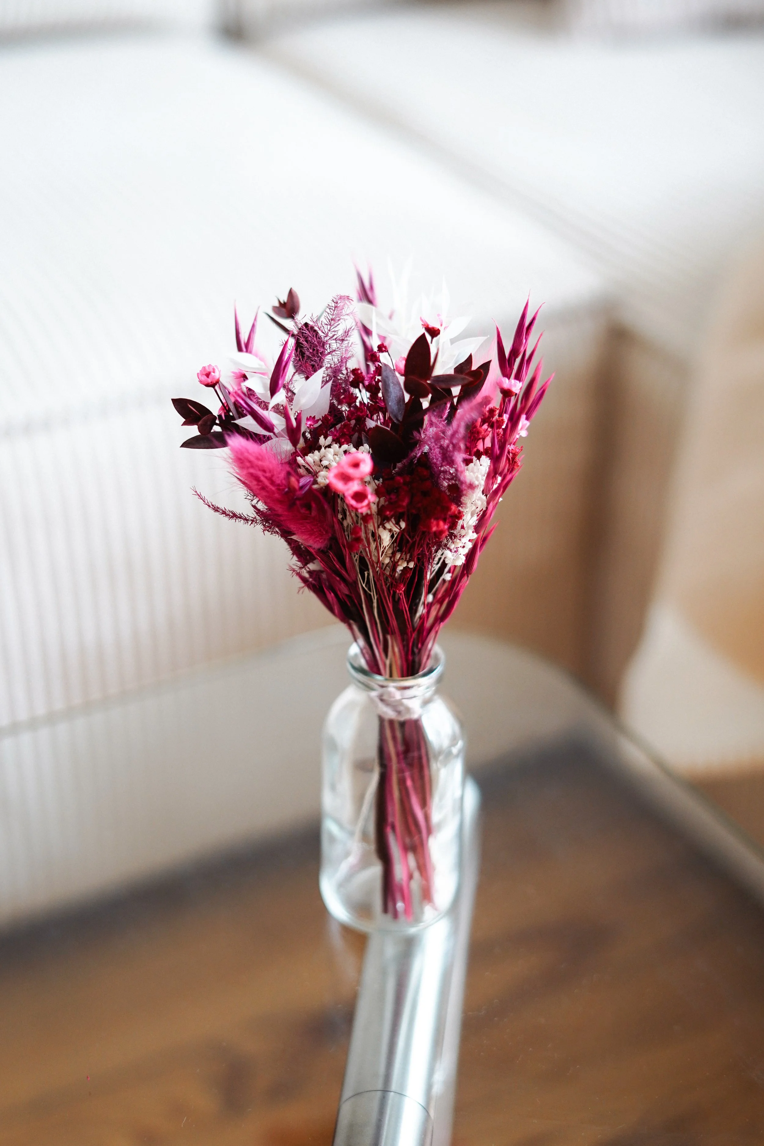 Petite fiole fleurie Valentine