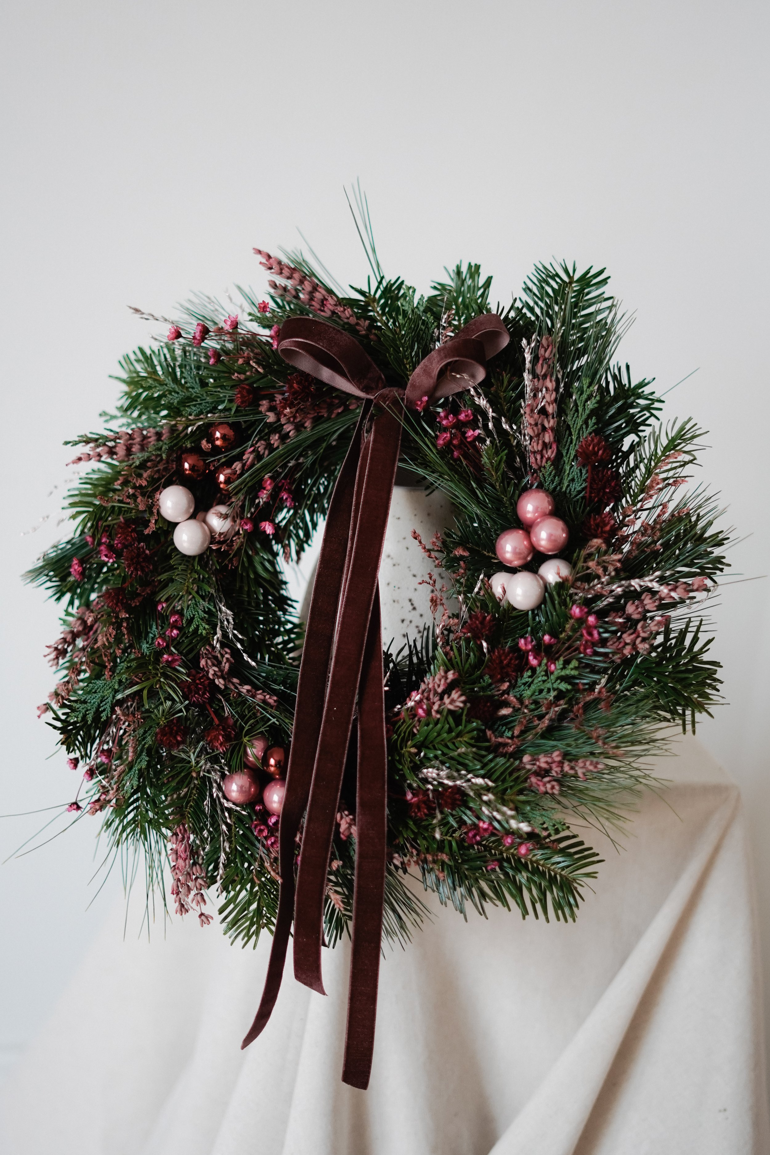 Couronne de Noël - Noël en Provence