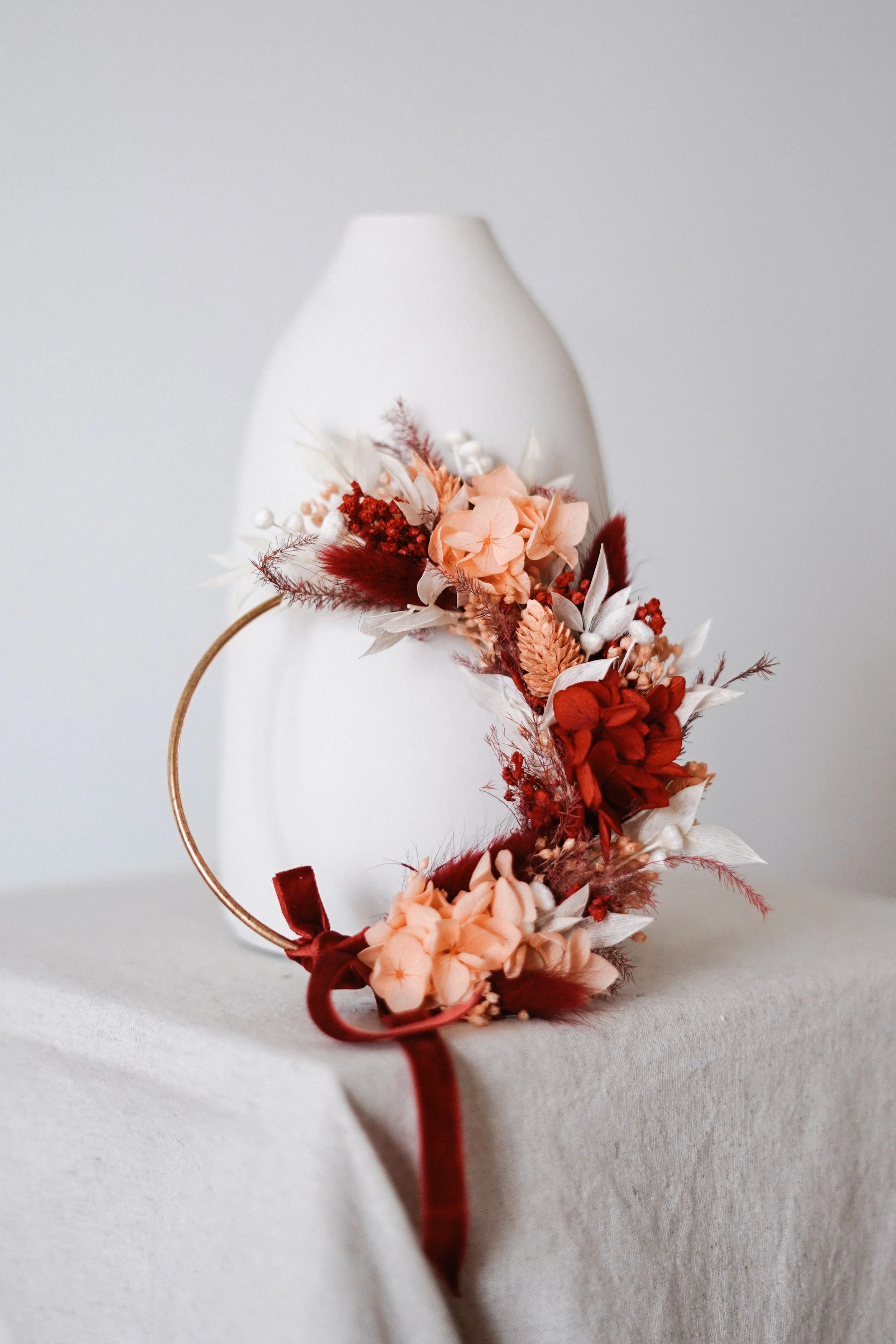 Mini couronne décorative Amour fou