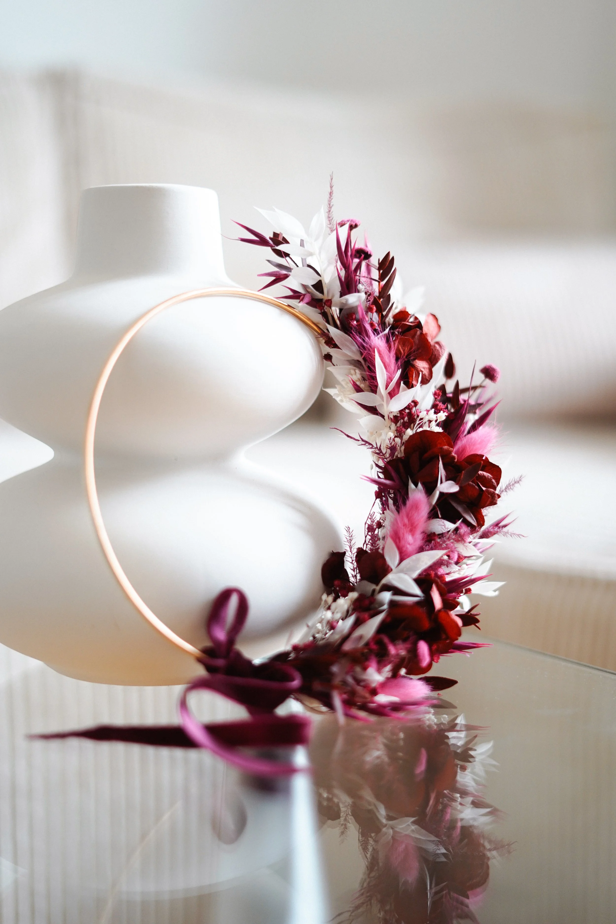 Couronne décorative Valentine