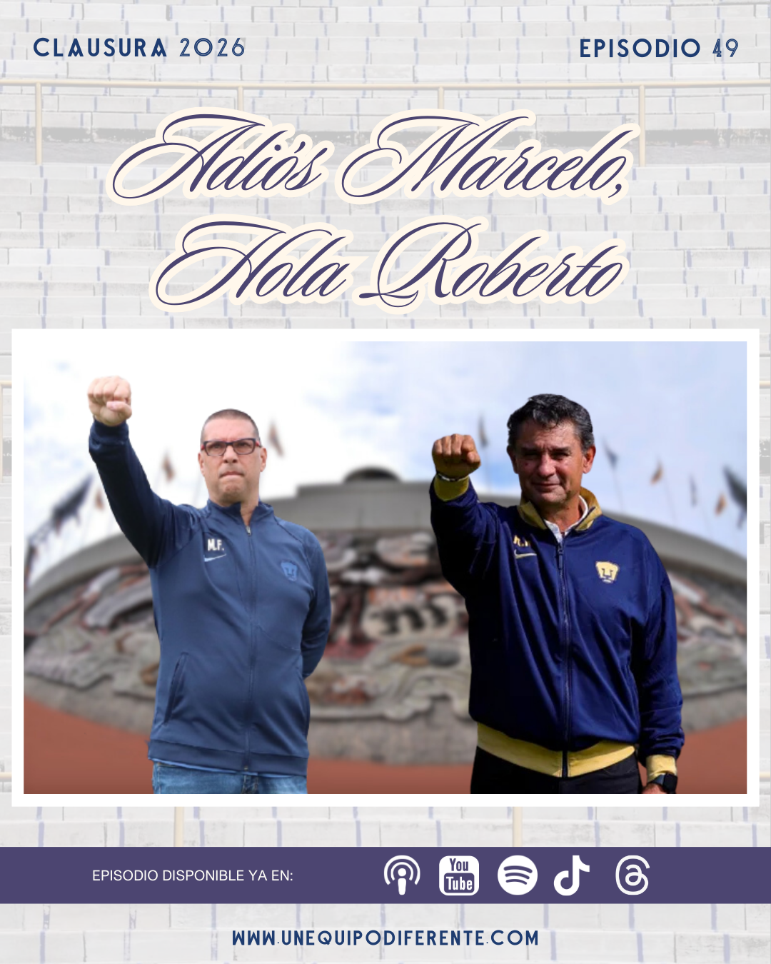 Adiós Marcelo, Hola Roberto