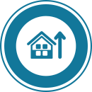 Icon representing updates and improvements in a home appraisal
