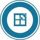 Icon representing interior condition in a home appraisal