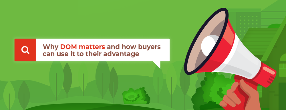 Megaphone graphic: why days on market matters and how buyers can use it