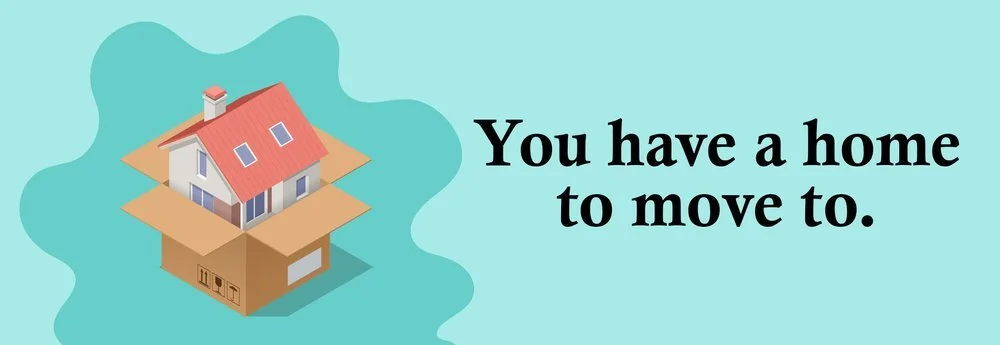 Benefit of buying before selling: you have a home to move to