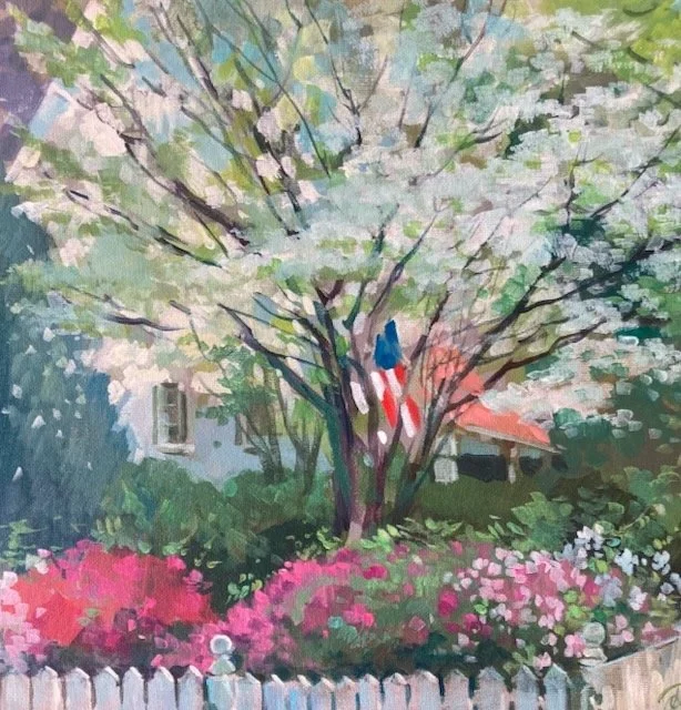 Sunday Morning 12x12 acrylic