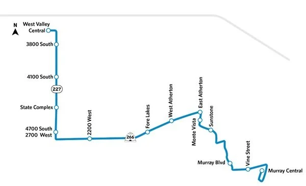 Midvalley Express Route
