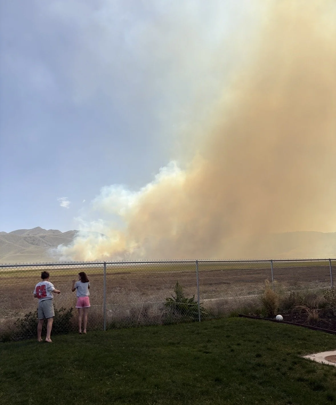 A 170+ acre fire in Eagle Mountain early June 2026.