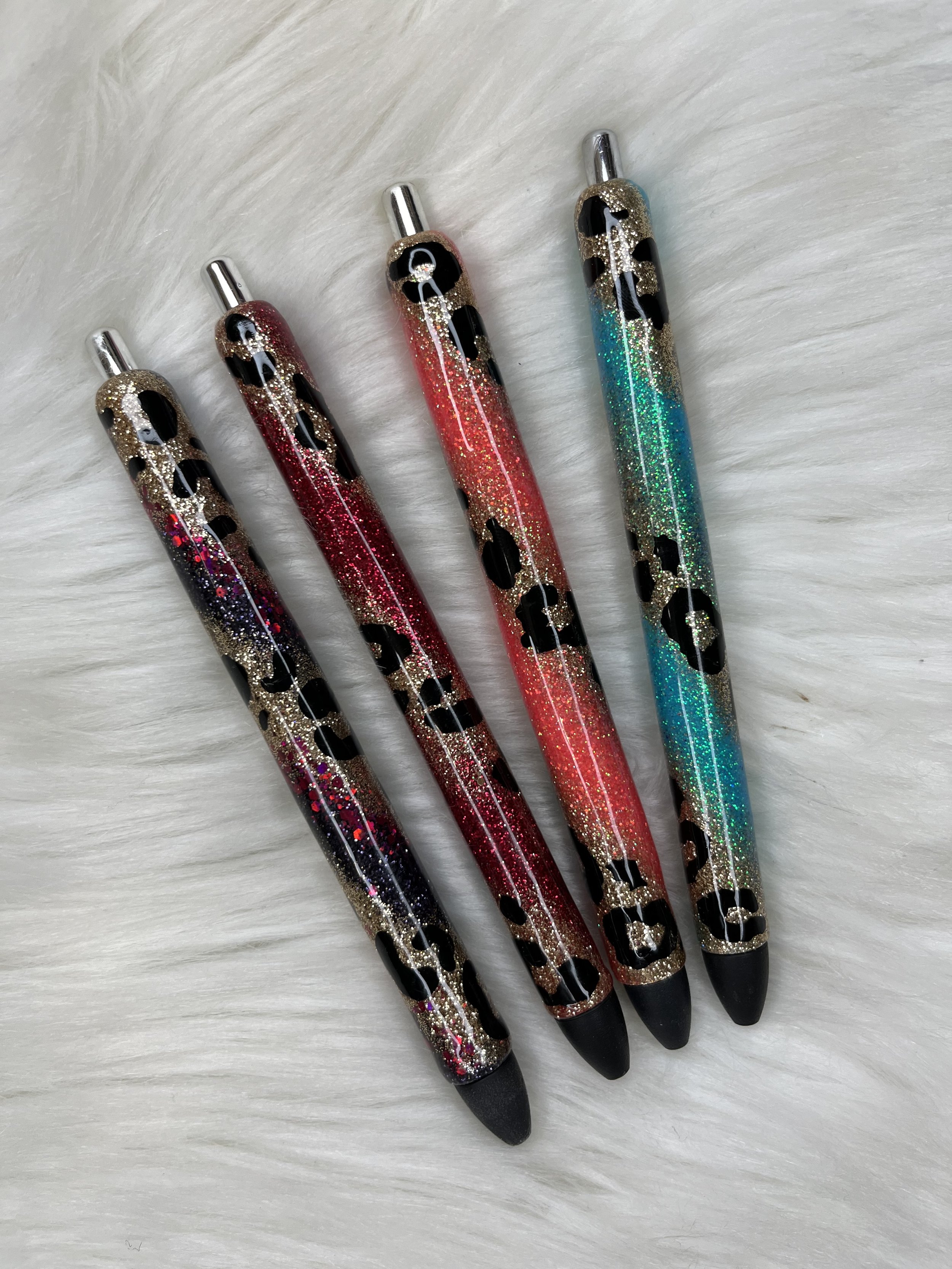 Swirl-Leopard Pen
