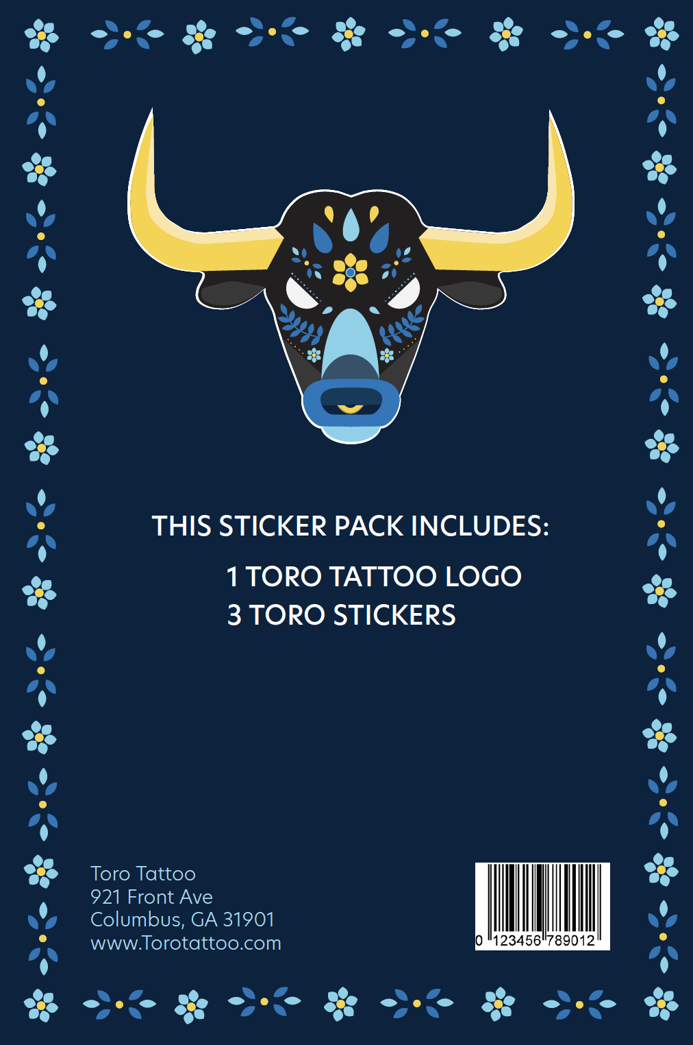 Sticker packaging- View 1