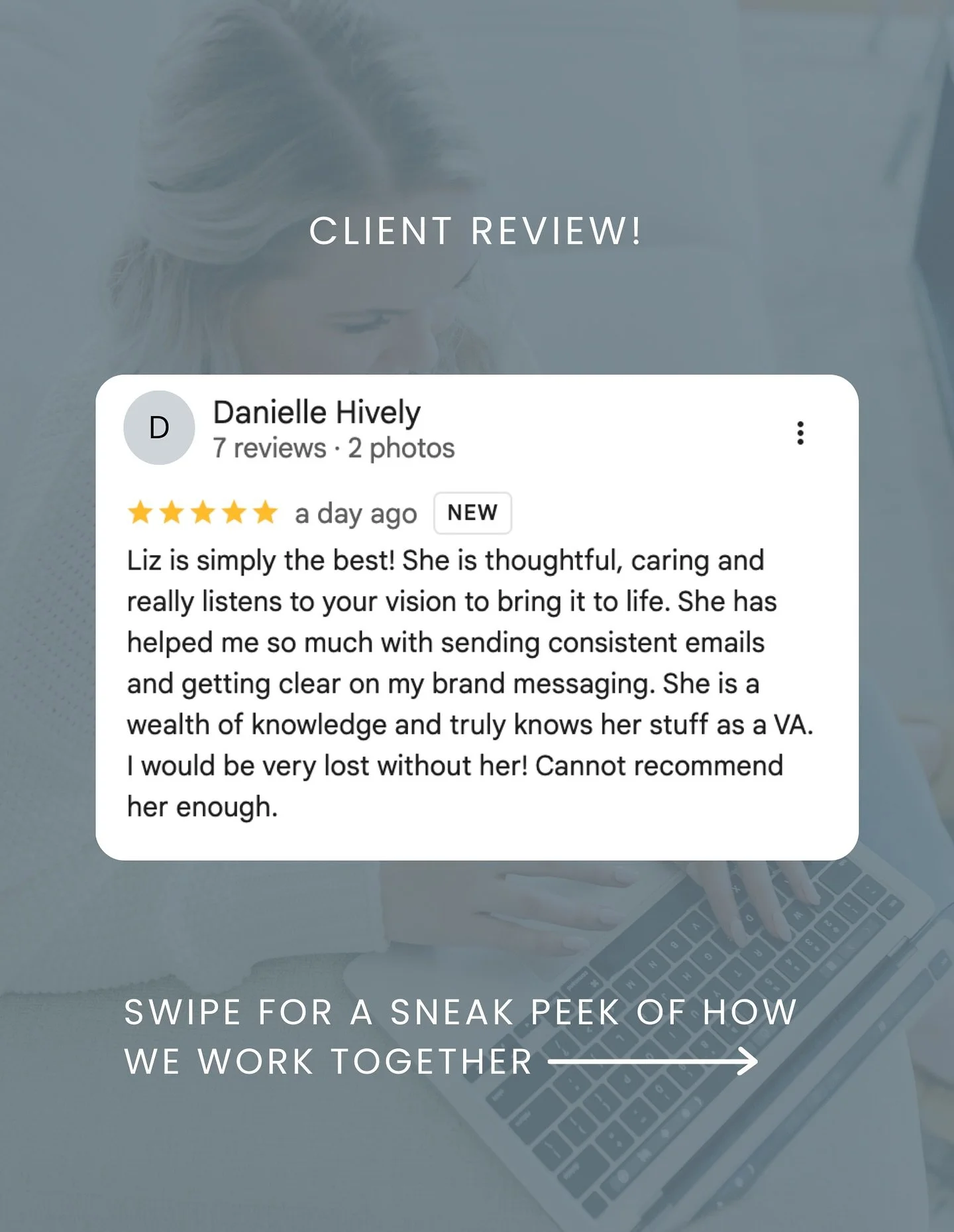 Since January 2025, I&rsquo;ve had the absolute joy of working with Danielle @revive_health_wellness on her email marketing, and it has truly been a dream! 💌

Together we&rsquo;ve: &bull; Sent out 2 emails a week with her monthly email marketing pac