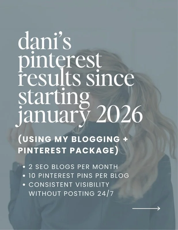 What I love most about this is that she&rsquo;s *NOT* on my full Pinterest management package and is STILL seeing growth because consistency matters more than quantity.

You do not need to pin 50 times a day. You do not need to pin everyday. 

Should