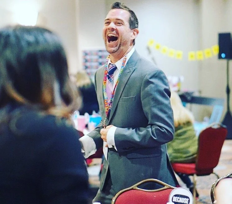 Brad Laughing with the crowd after his Keynote - HGT Palm Springs, California