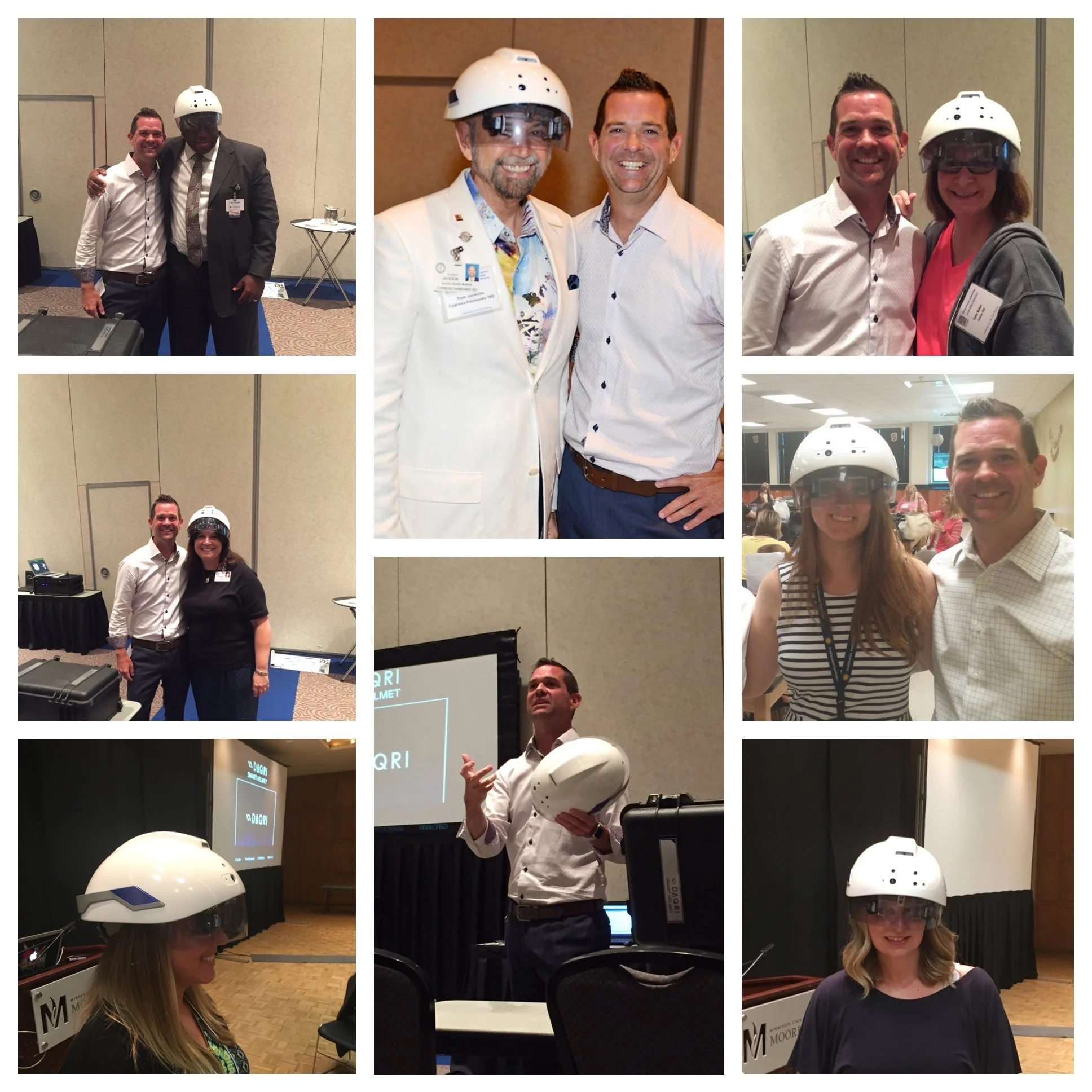 MNTIES - Showing off the DAQRI Smart Helmet