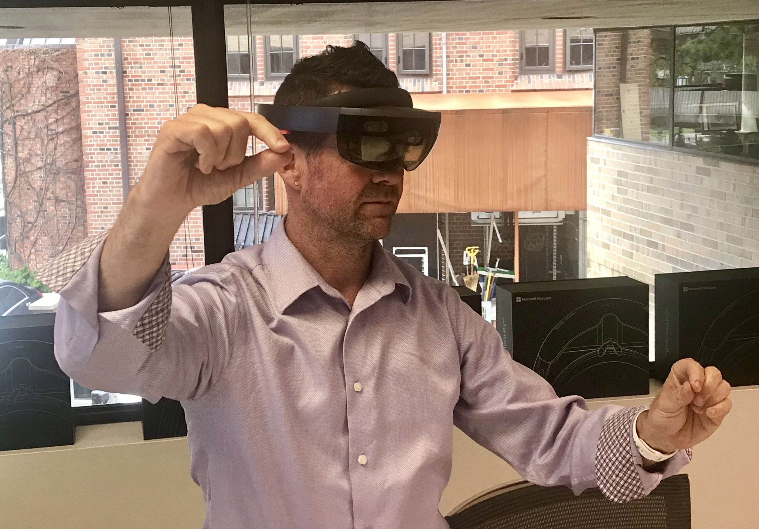 Testing the Microsoft Holo Lens