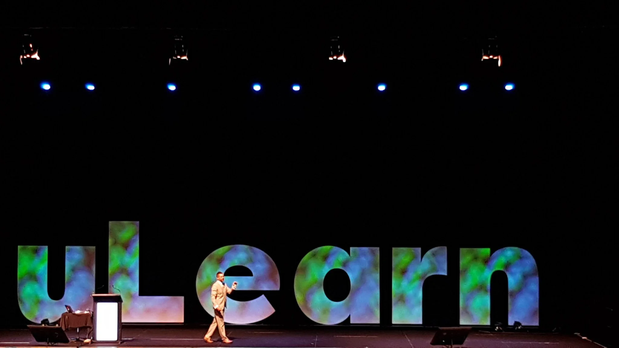 Full stage - uLearn Conference, New Zealand 