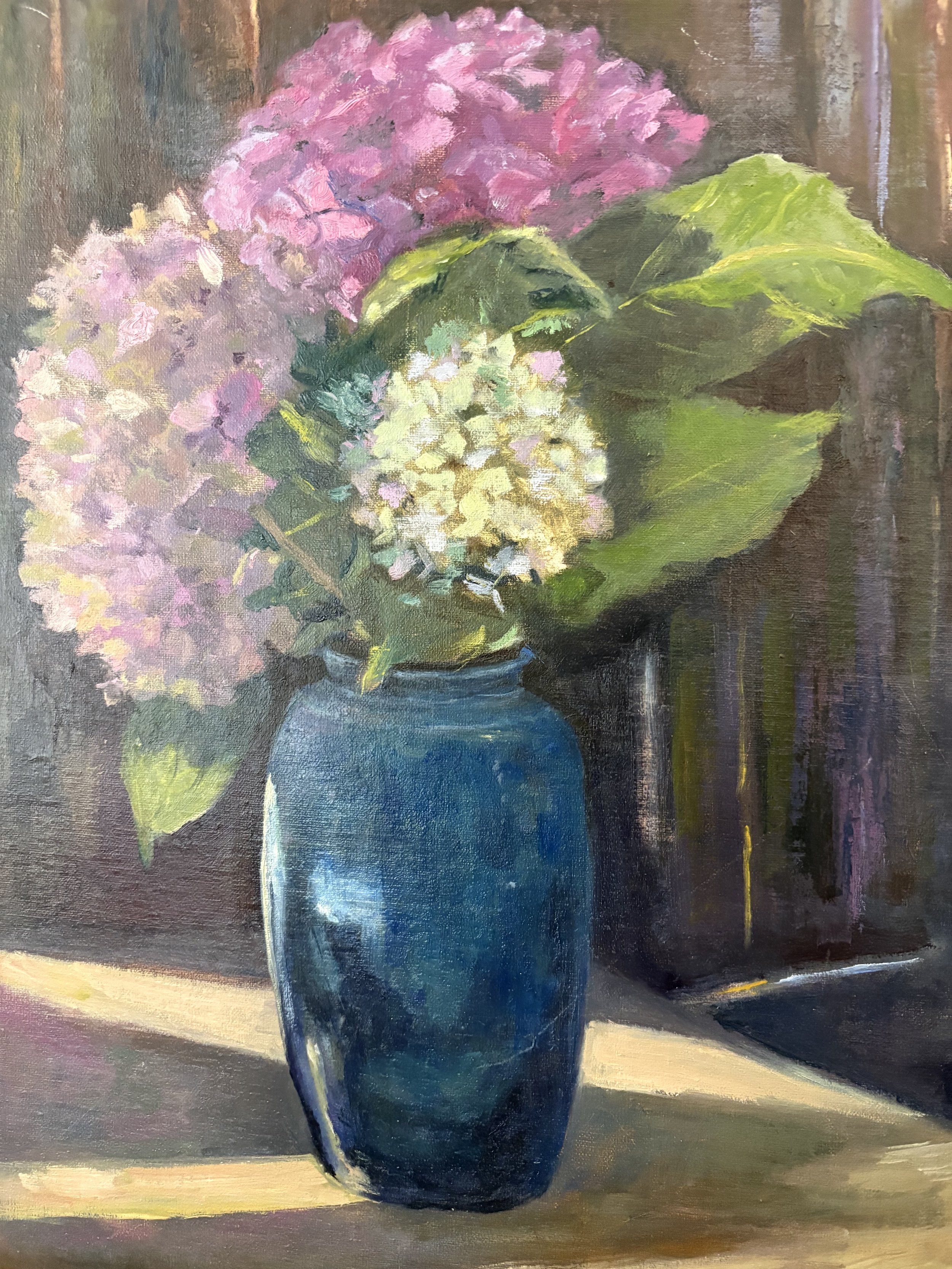 Hydrangeas oil
