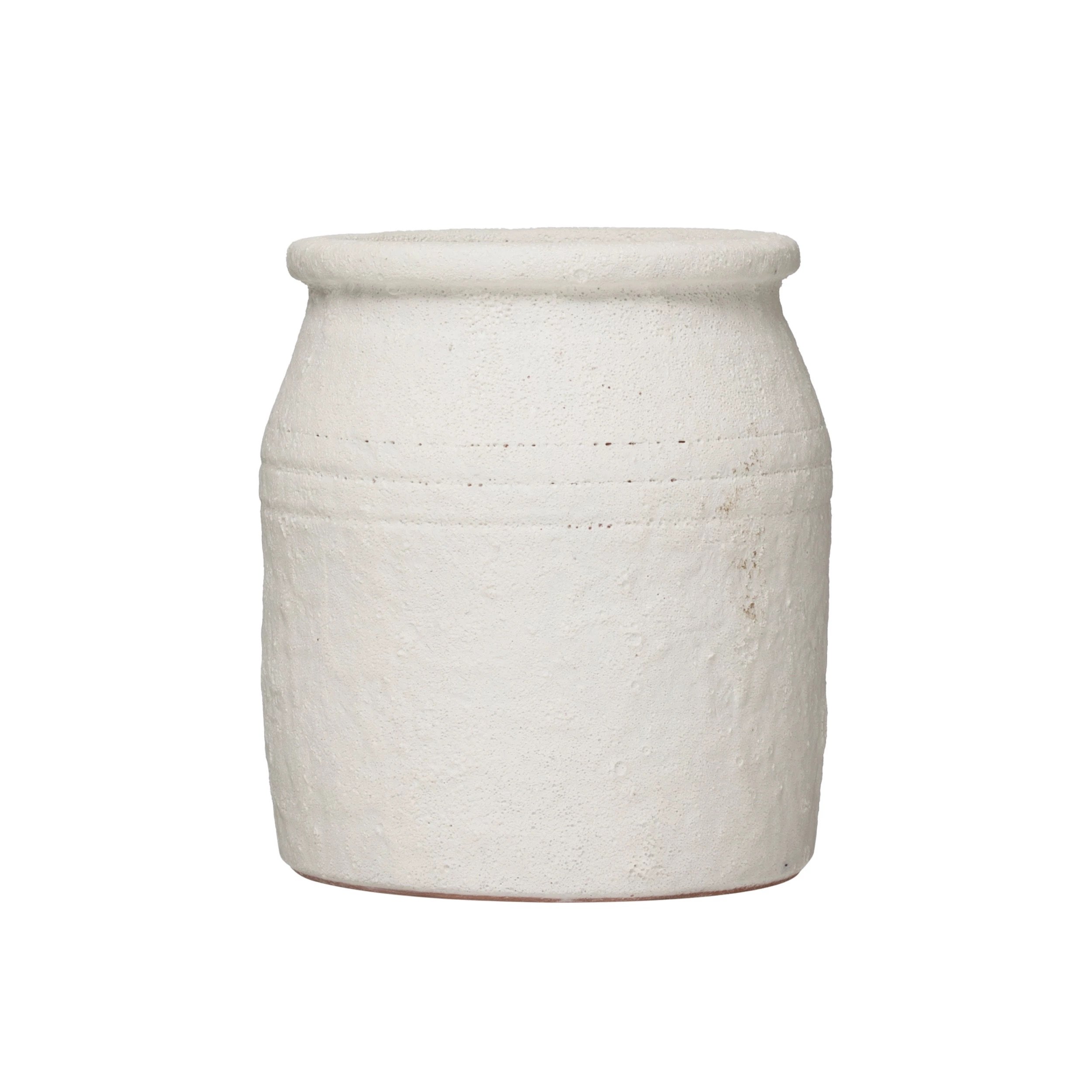 Distressed Coarse Terracotta Vase