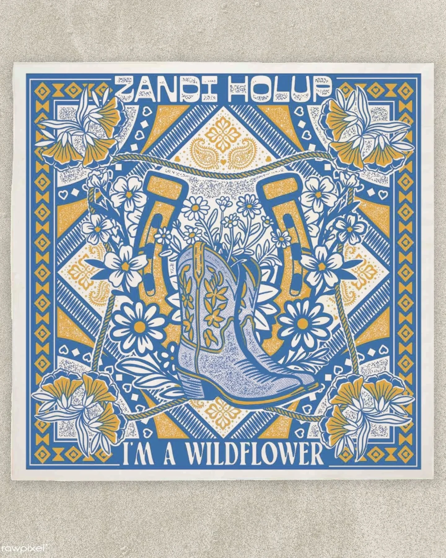 A Banda/ shirt designs for Zandi Holup. 🤠