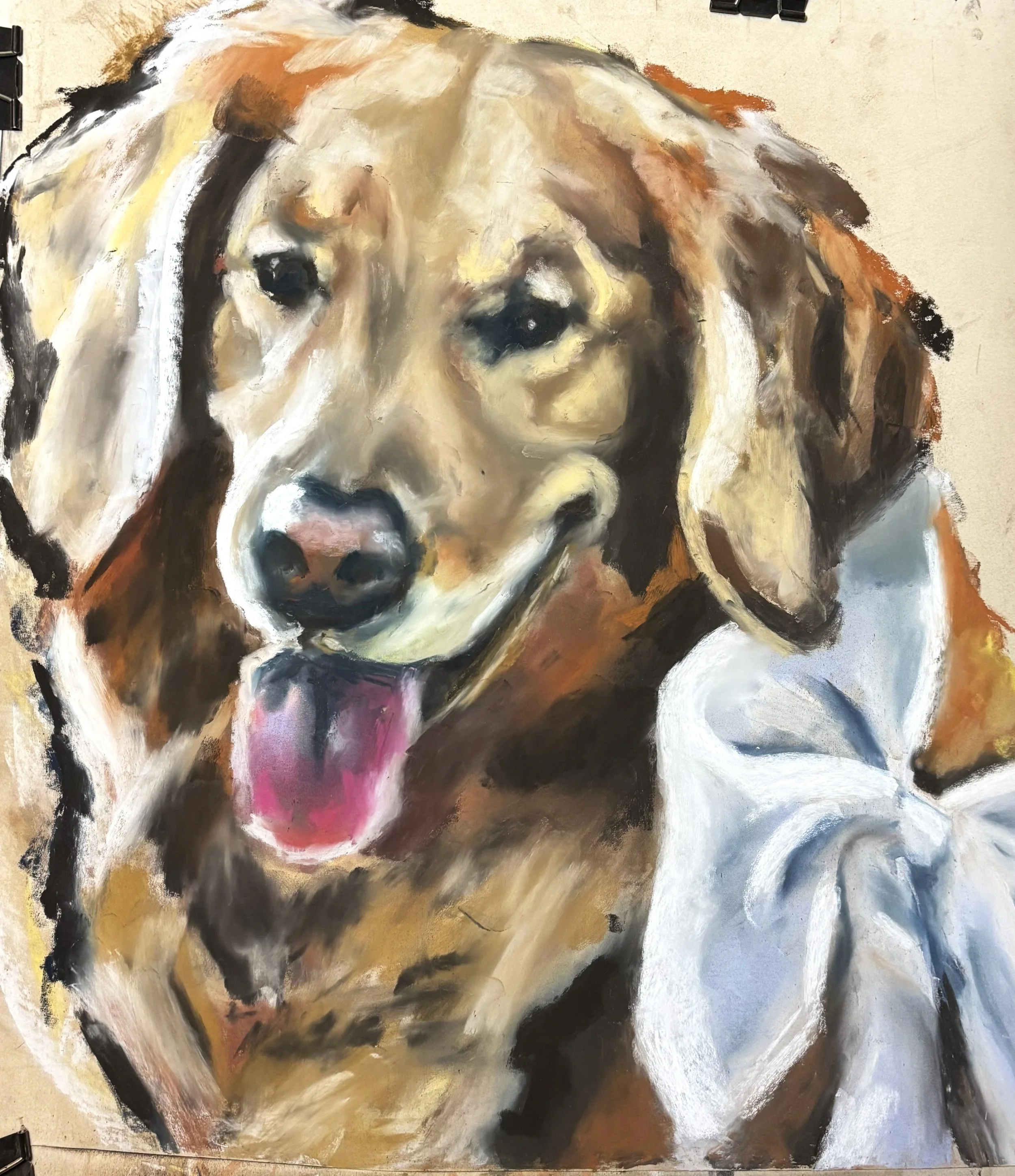 Wedding Day, 2025, Soft Pastels, 24" x 20"