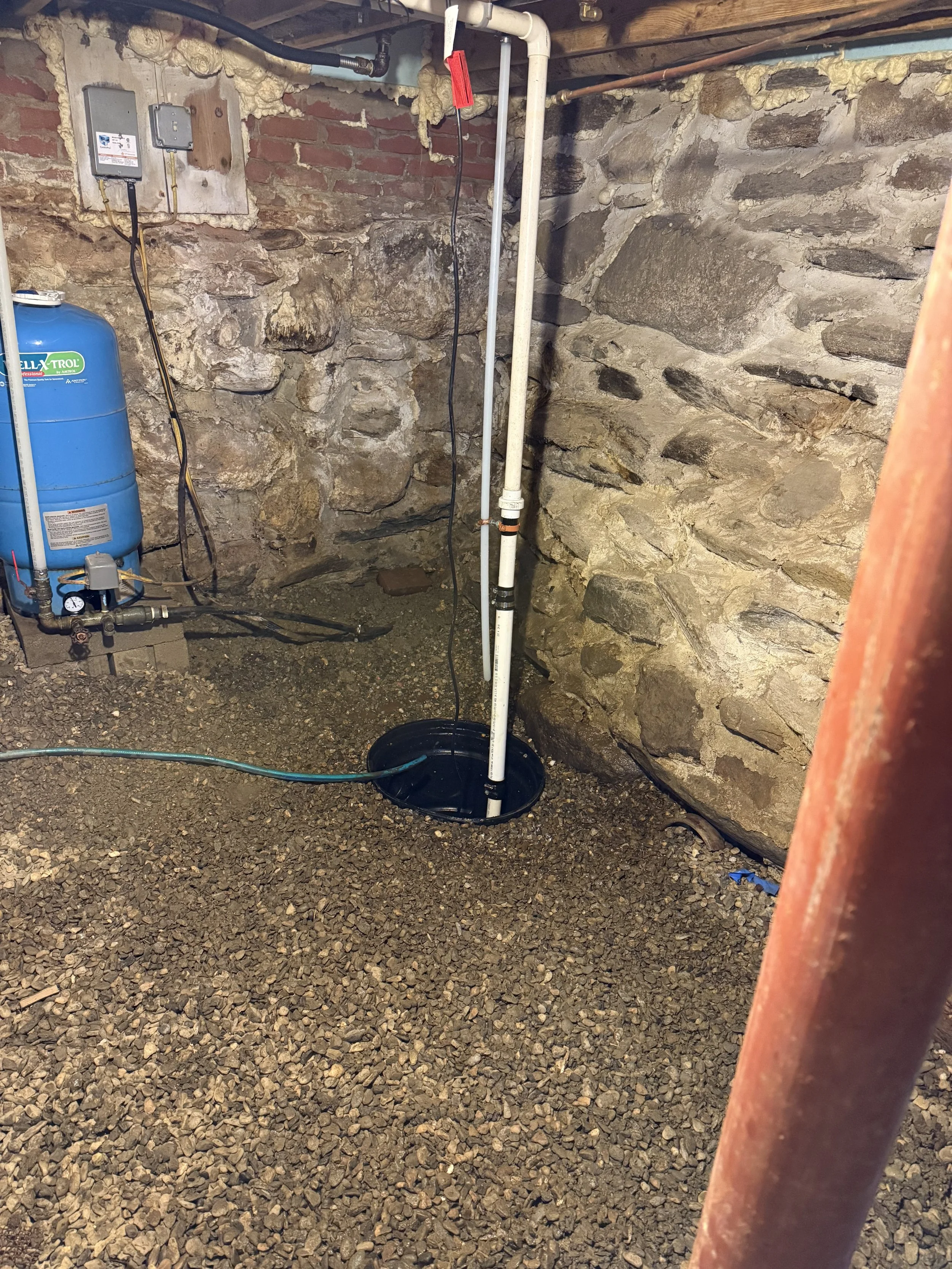 Sump Pump Installation