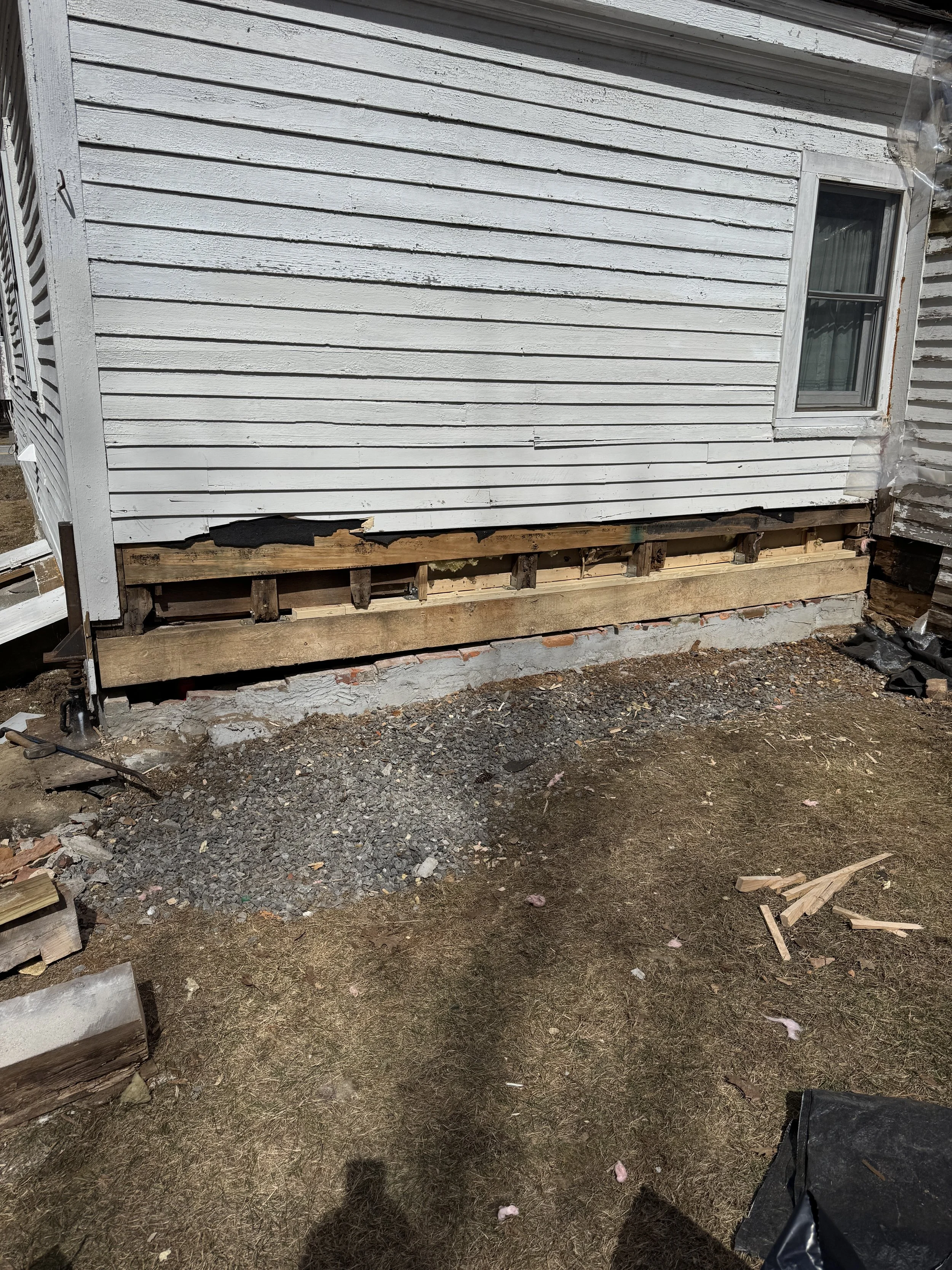 Sill beam replacement