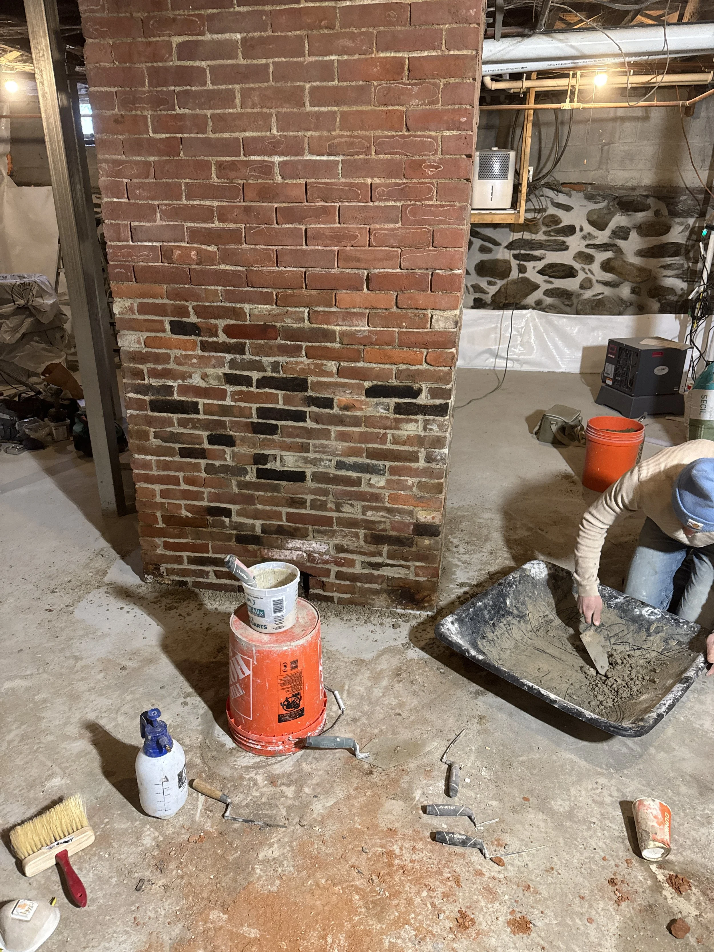 Lime mortar