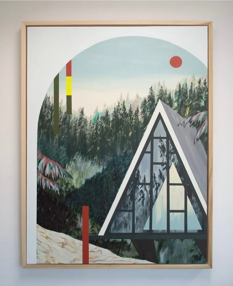 My painting &ldquo;Glass and Greenery&rdquo; found a new home! Local collectors Darrene Hackler and Chris Hoene are the proud owners of one of my all-time favorite paintings. I am so happy this piece found a happy home in Sacramento. Our art communit