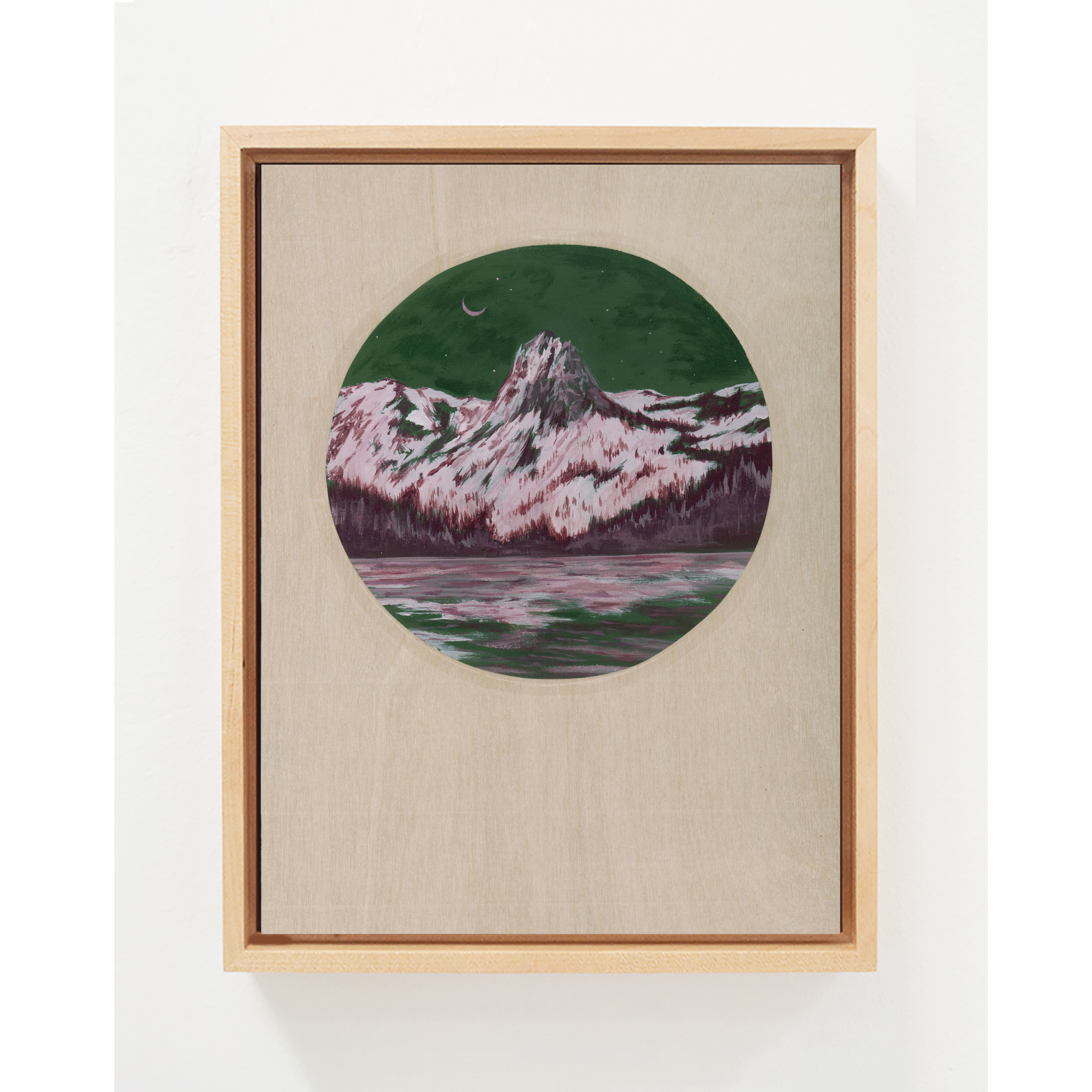 Sub-Alpine Sitter - Framed original painting