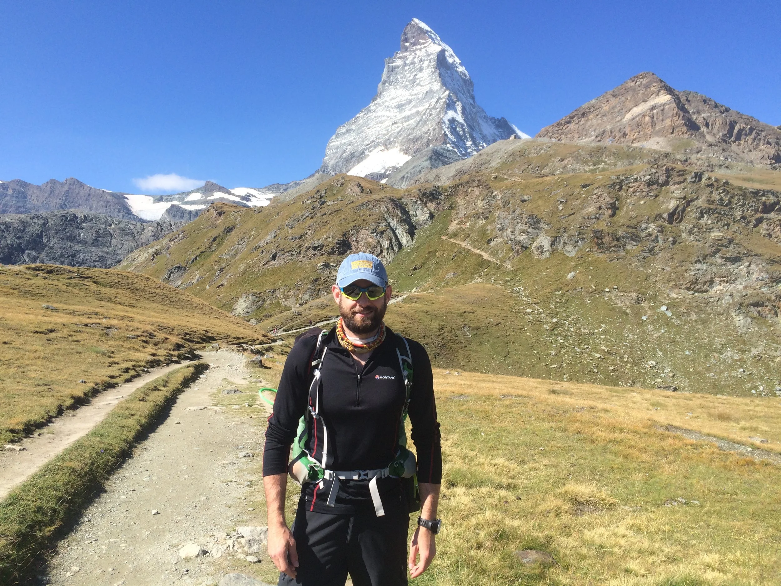 Ricky with Matterhorn behind