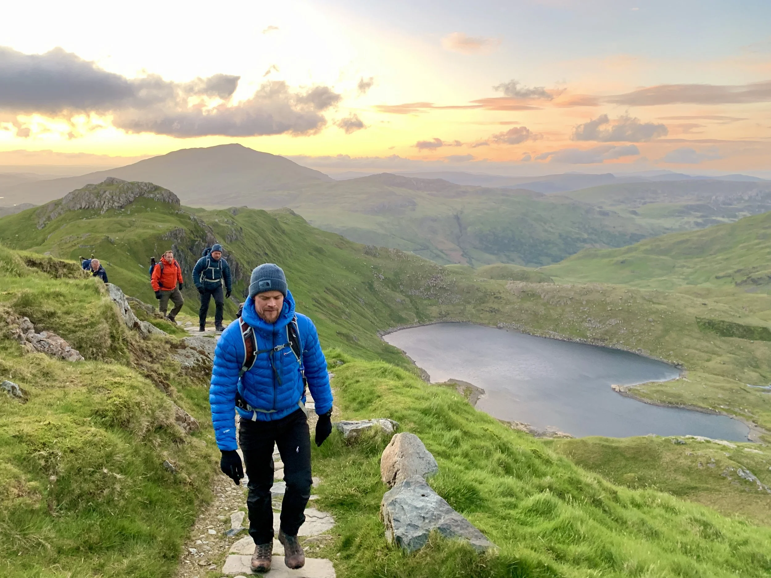 Crib Goch approach sunrise.jpg
