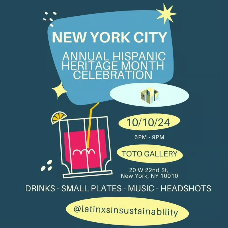 Latinxs in Sustainability NYC 2024 Hispanic Heritage Month Celebration