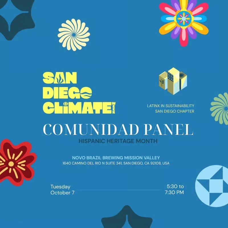 San Diego Climate Week Comunidad Panel