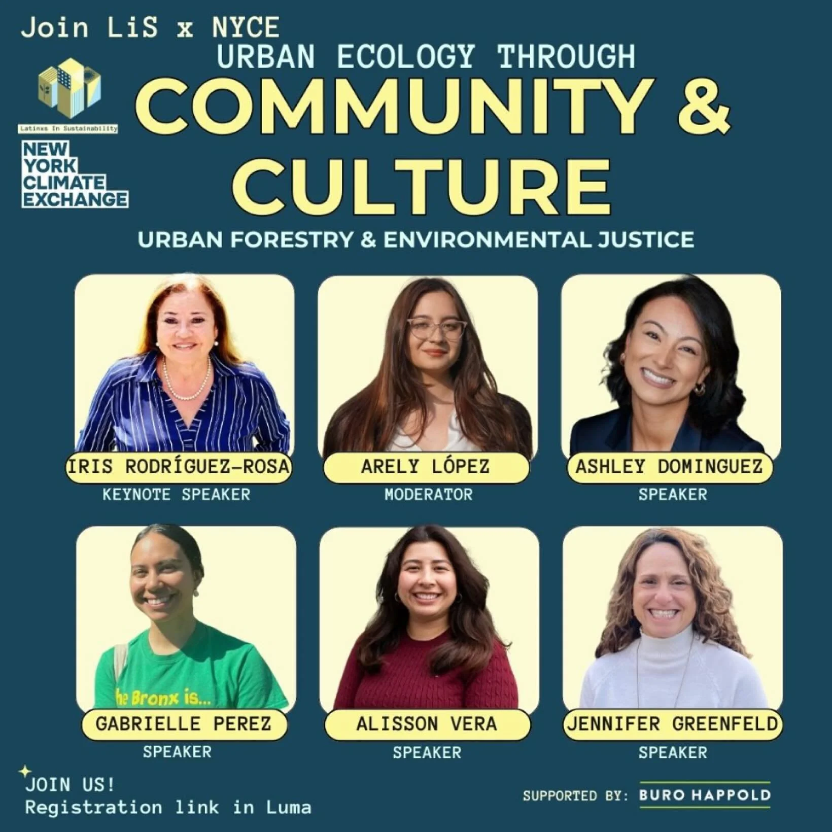 🌿🍃We&rsquo;re so excited to hear from an incredible lineup of leaders driving change in urban ecology, sustainability, and environmental justice. Their stories and insights will inspire us to rethink how identity and community shape our planet&rsqu