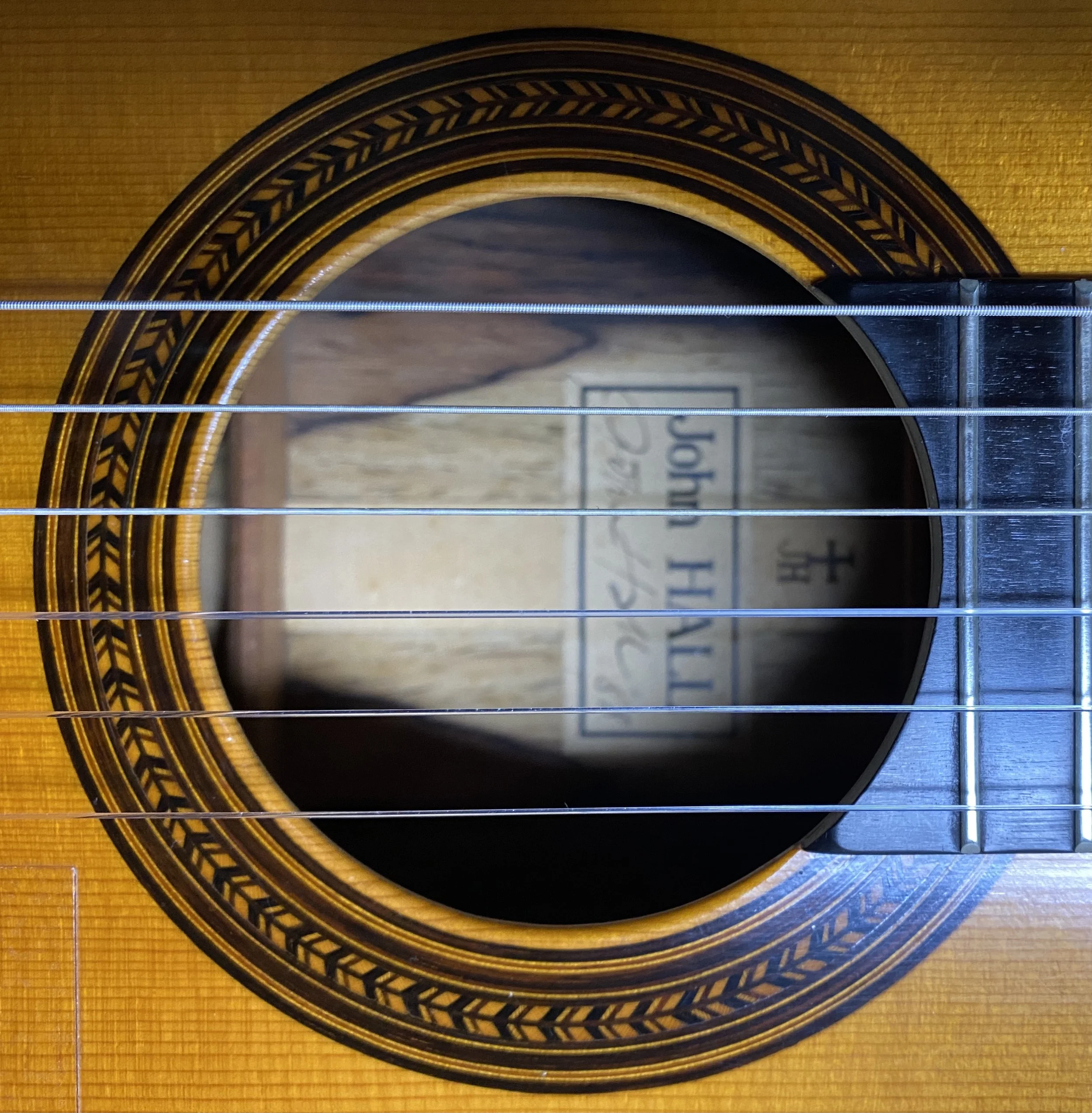 John Hall 1988 Concert Classical Bridge Reglue.JPG