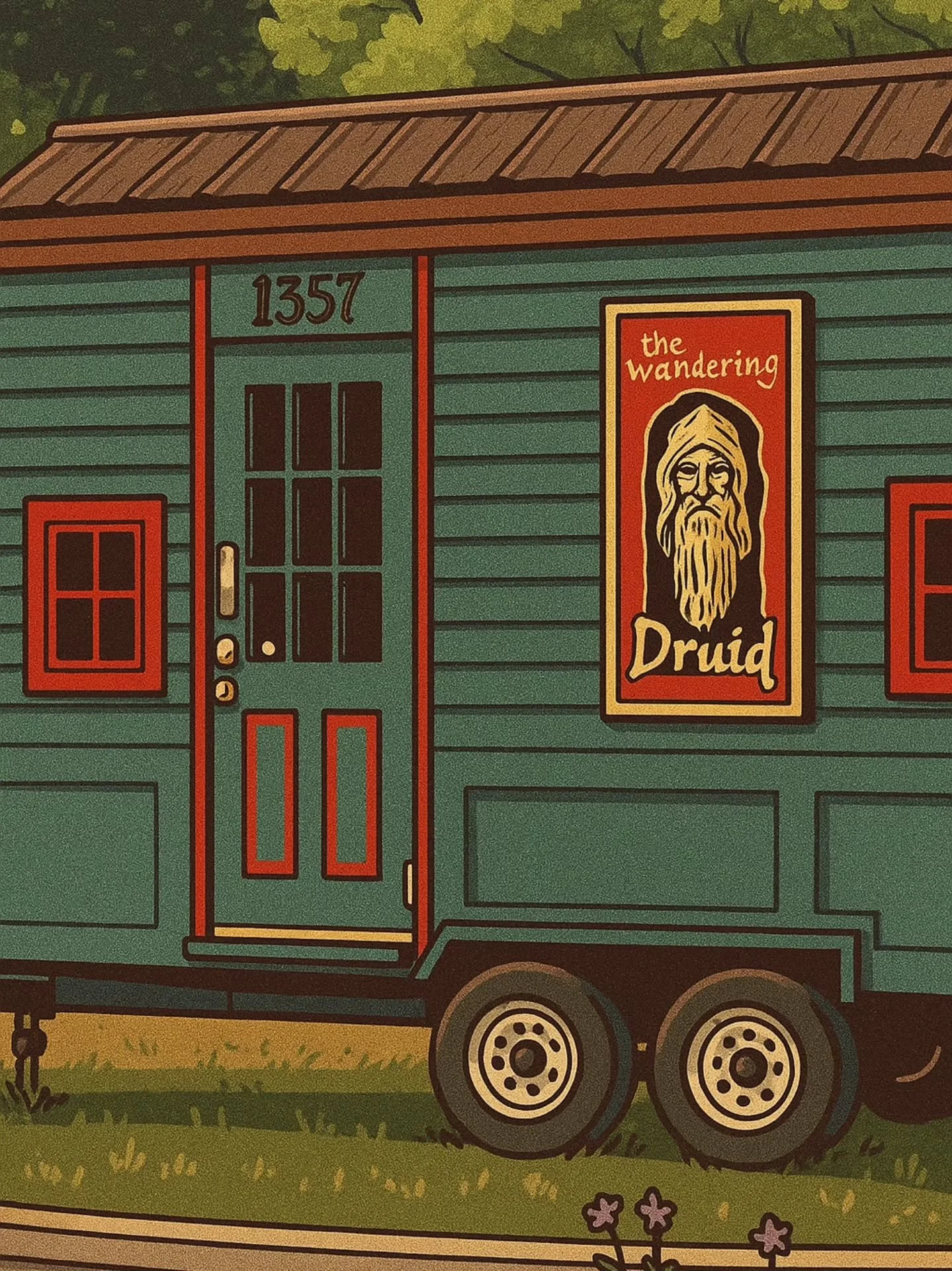Is this what she looks like after a few pints? 🤔🍺🥽
.
#wanderingdruid #tinyhouse #tinypub #barrental #mobilebar #ireland #newengland #irishpub #guinness #bostonfoodies #massachusetts #boston #whiskey #irishabroad #irish #irishmusic #irishowned #sma