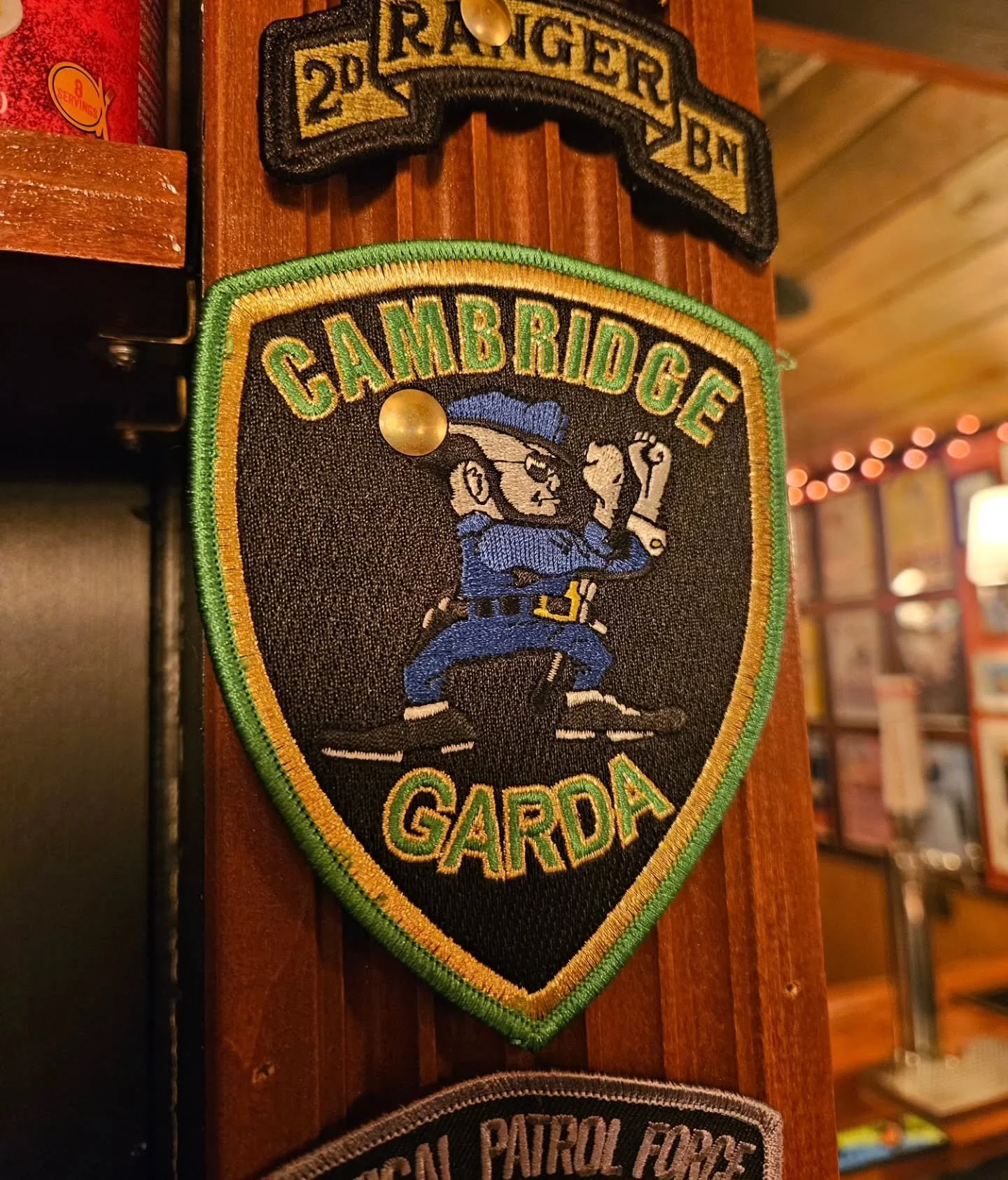 We've collected some cool patches over the years, but this just might be our favorite. 💚🤍🧡
.
#wanderingdruid #tinyhouse #tinypub #barrental #mobilebar #ireland #newengland #irishpub #guinness #bostonfoodies #massachusetts #boston #whiskey #irishab
