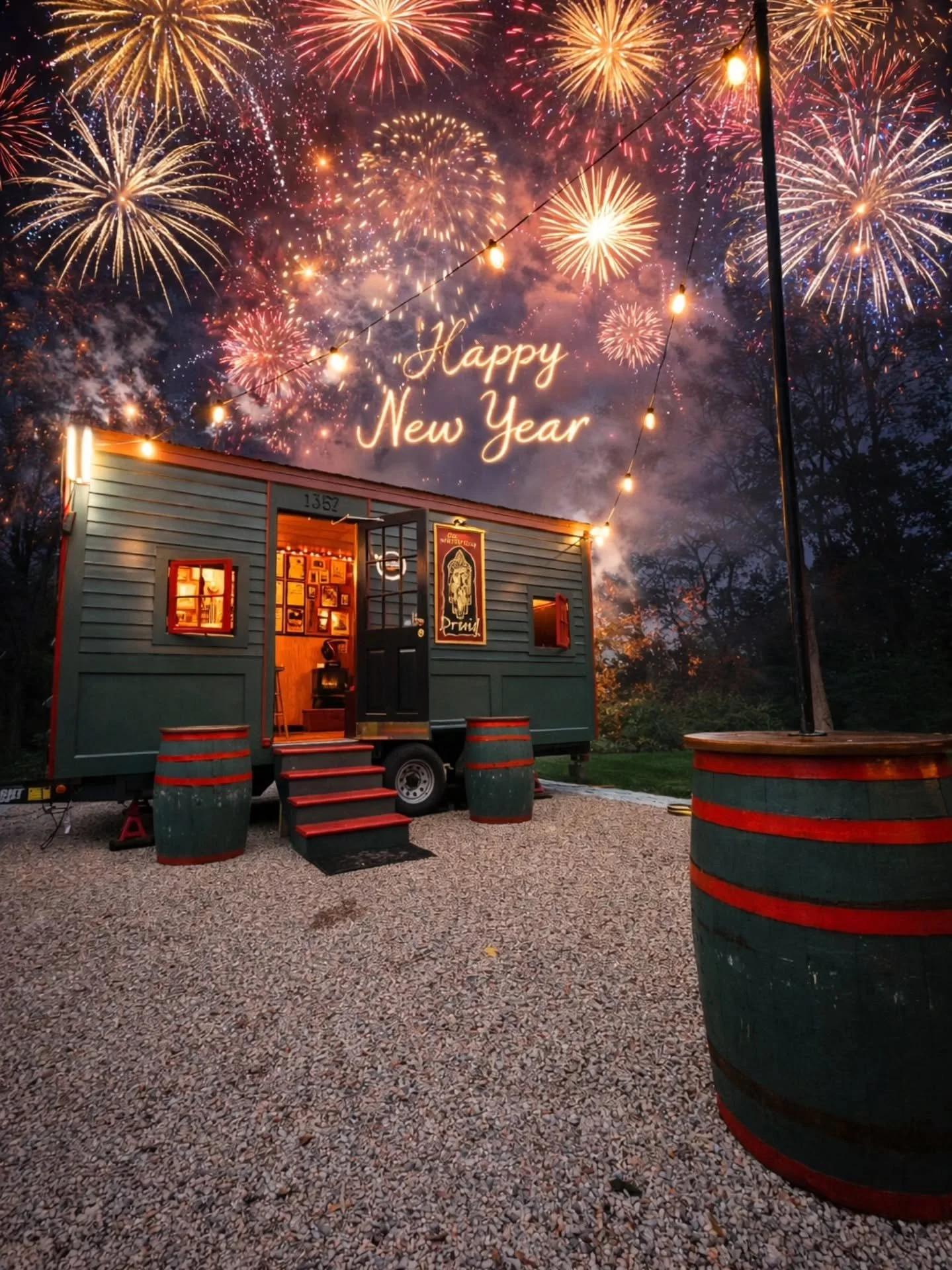 Happy New Year from The Wandering Druid! 🥳🍺🎊🥂🎉