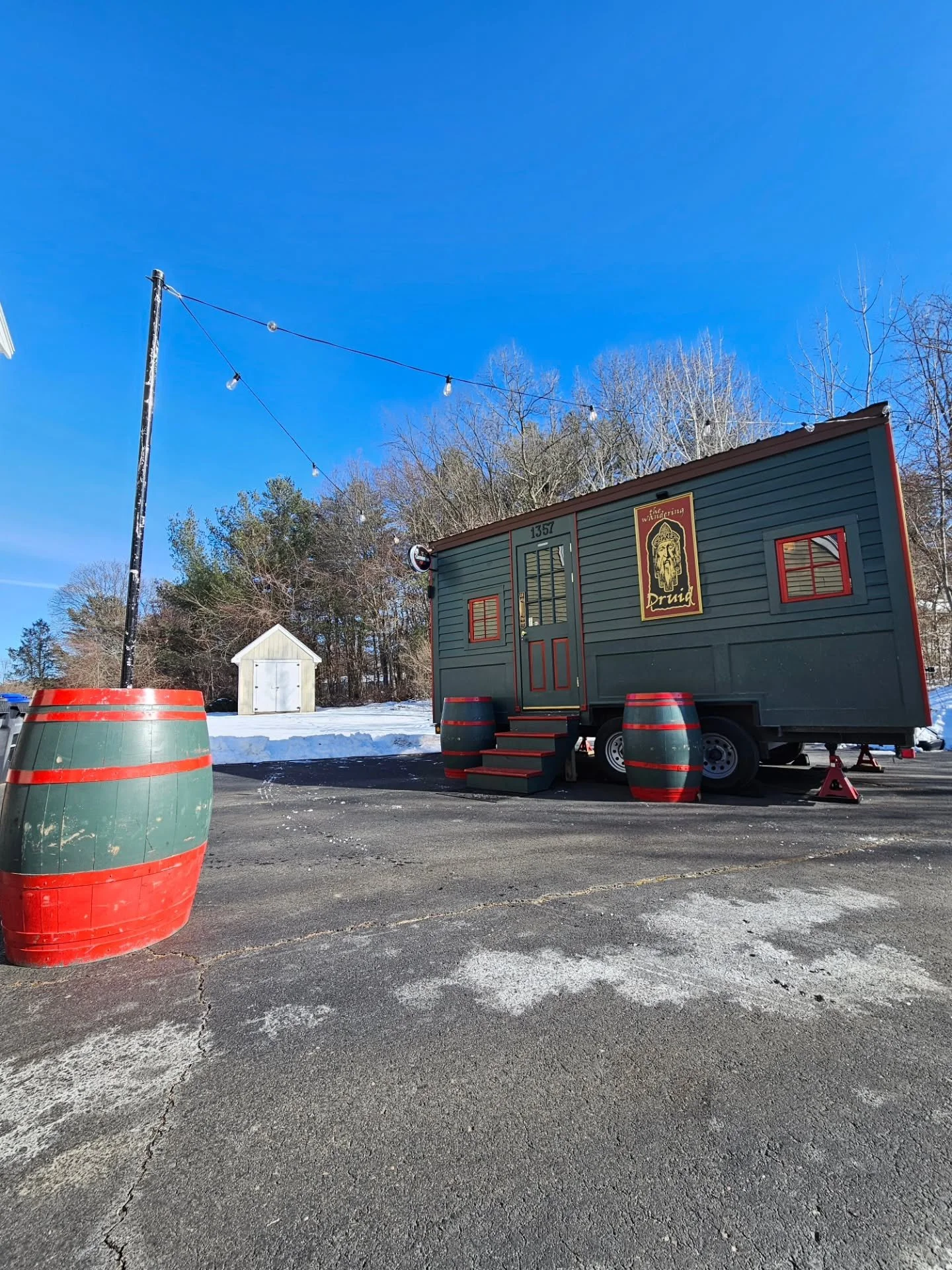 Pre-blizzard pints in Hudson, MA! ☃️🌨🥶🍺