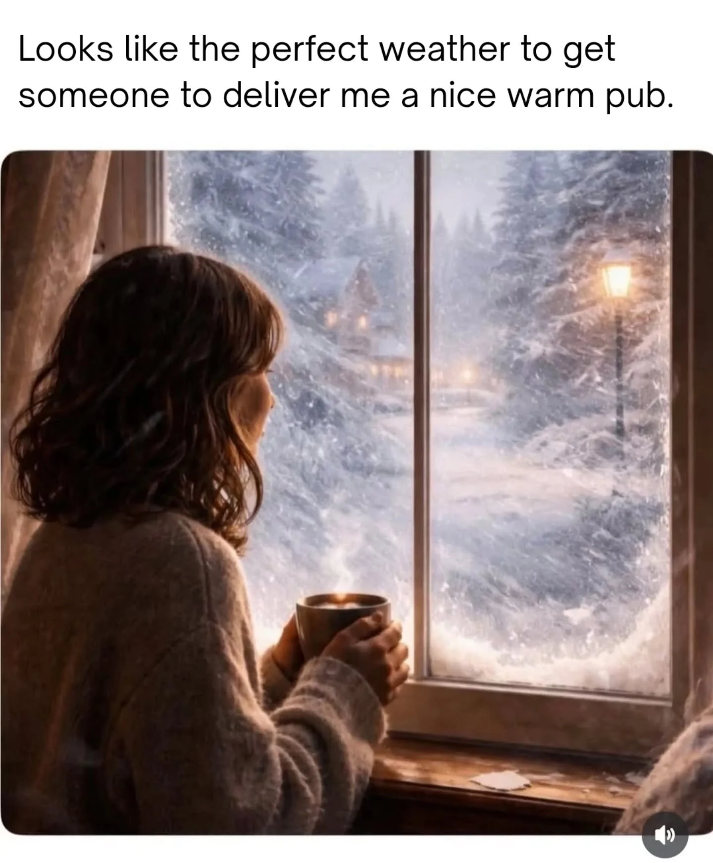 Yes. Yes it is. 🥶❄️🌨☃️🍺