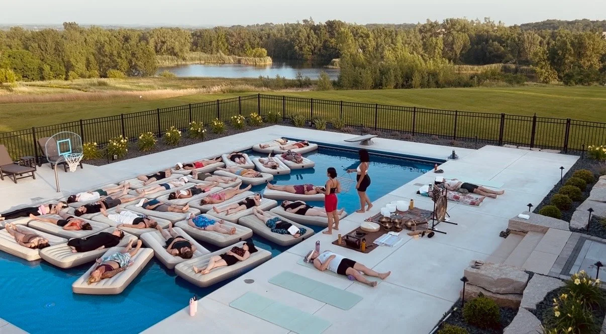SOLD OUT: Sunset Floating &amp; Poolside Sound Journey