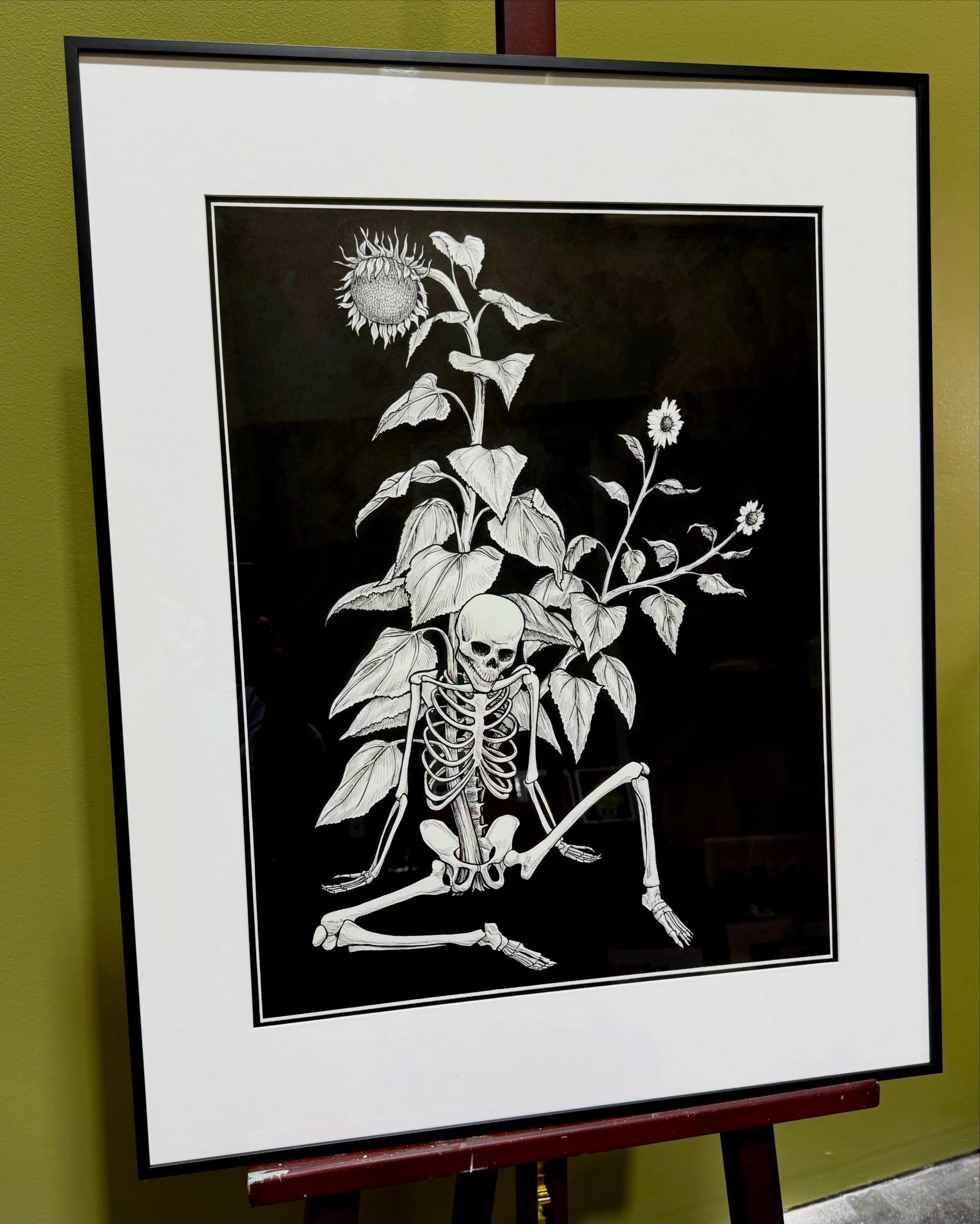 This piece is up for auction! It is in the Nebraska for Palestine&rsquo;s Art Auction Fundraiser. The funds from this auction will benefit Physicians for Palestine which you can read about in the last slide in this post. The auction is being held at 