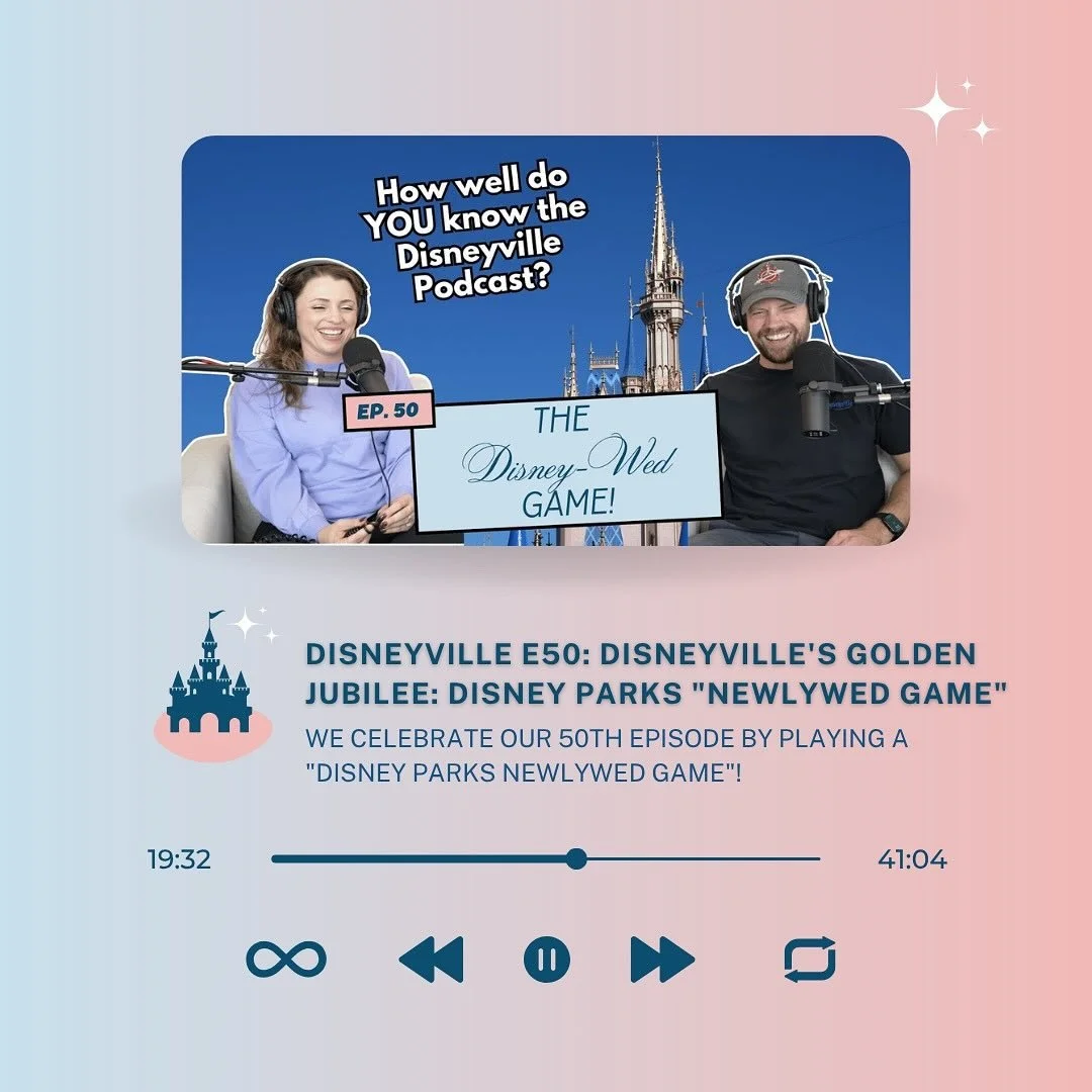 We&rsquo;re celebrating our 50th episode with something a little different &mdash; a full-on Disney Parks Newlywed Game! 🎉

We put each other to the test to see how well we really know our own Braun Disney lore&hellip; from our park habits and histo