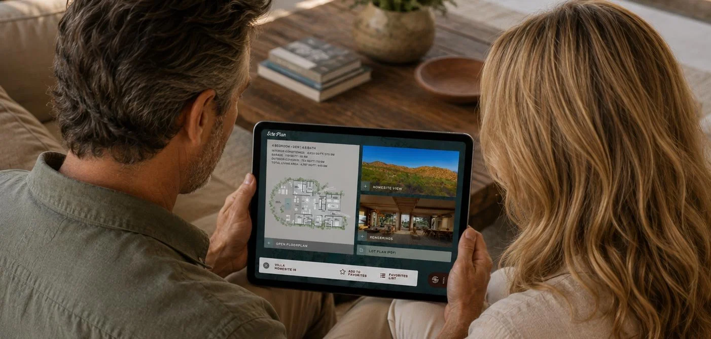 Interactive real estate iPad application for the Cabo Real Surf Club