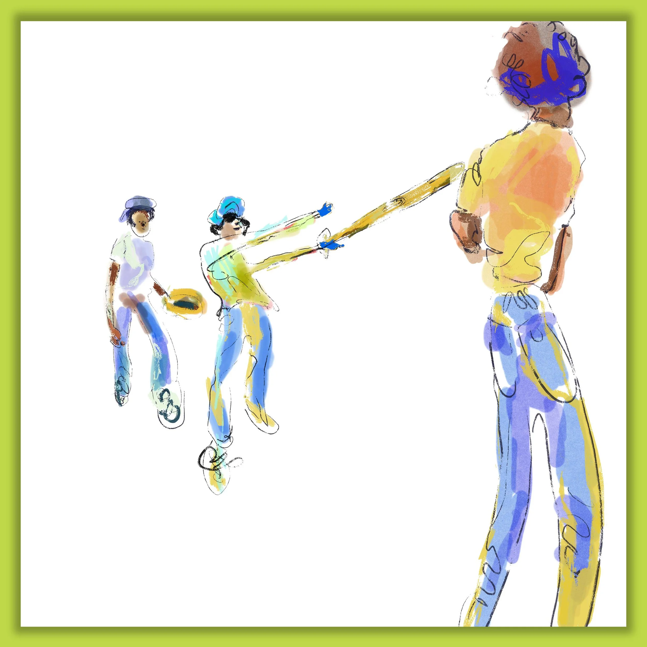 Baseball Toon