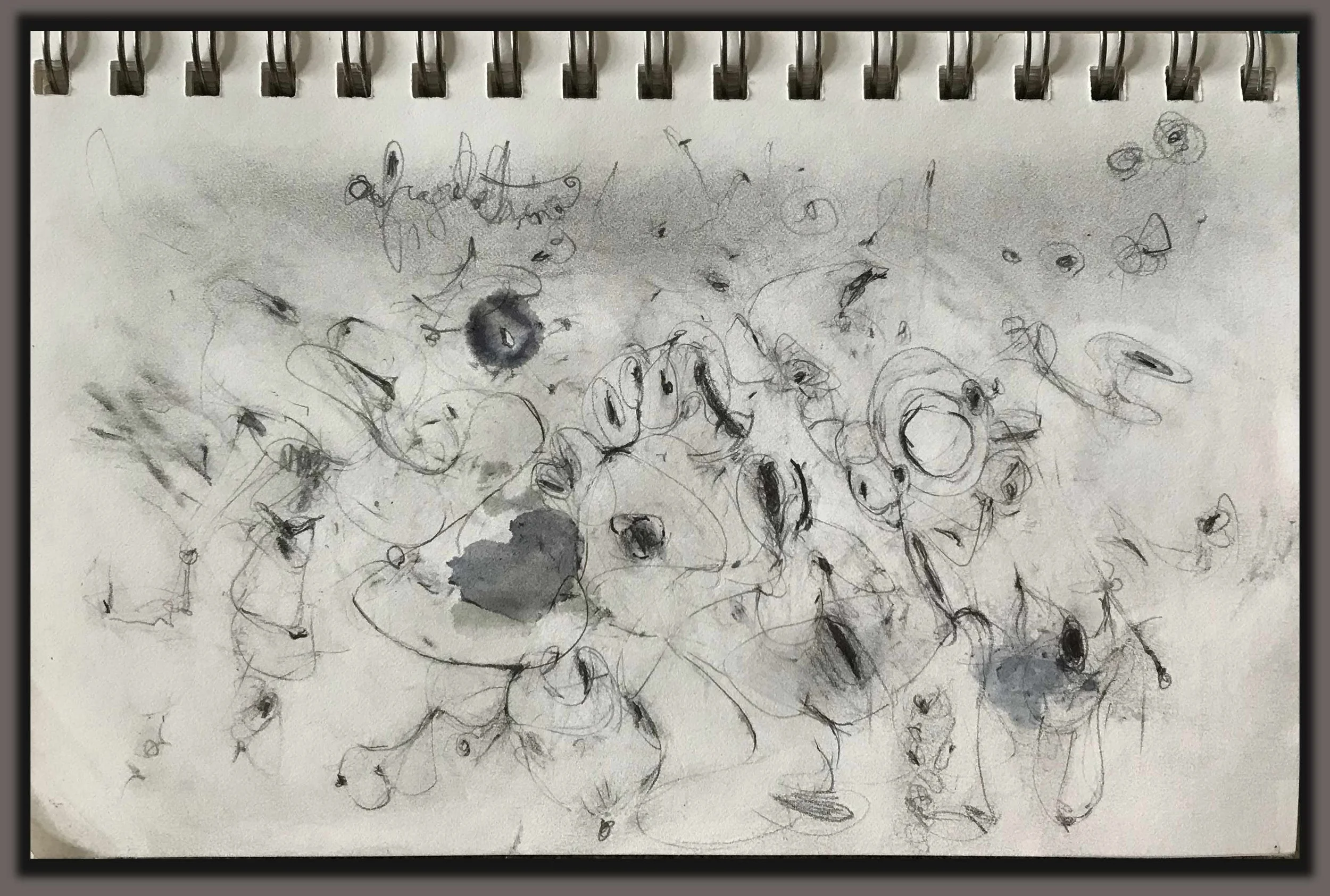 Sketchbooks 2023/2024:  All sketches are 51/2" x 81/2"