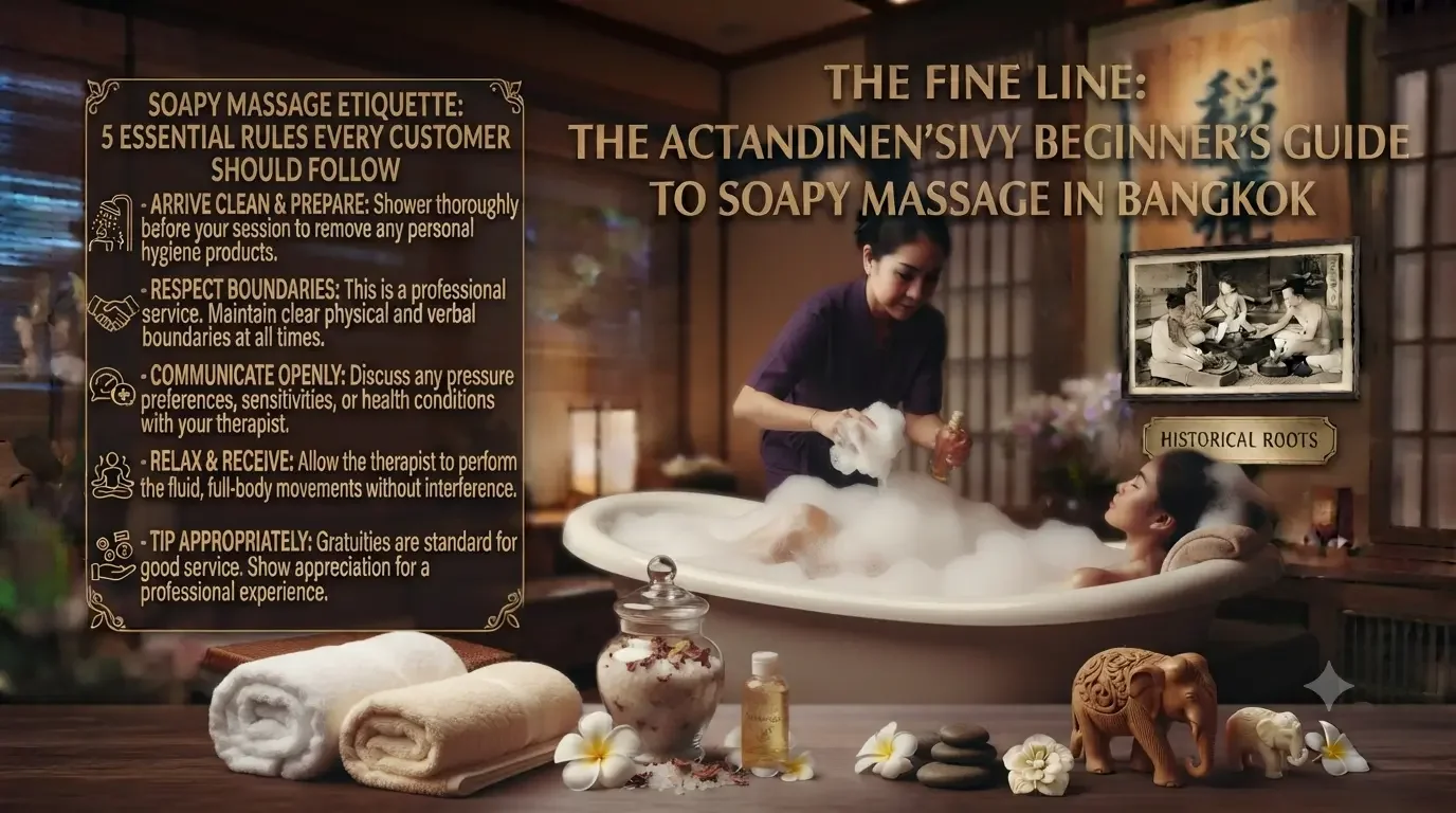 Soapy Massage Etiquette: 5 Essential Rules Every Customer Should Follow